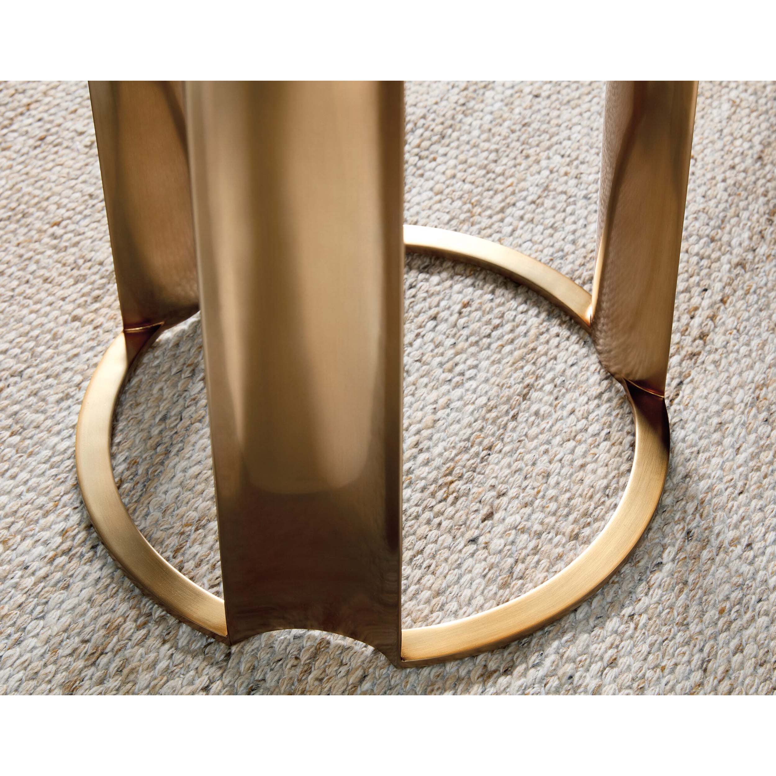 Eleana Accent Table, Light Caramel - Image 4