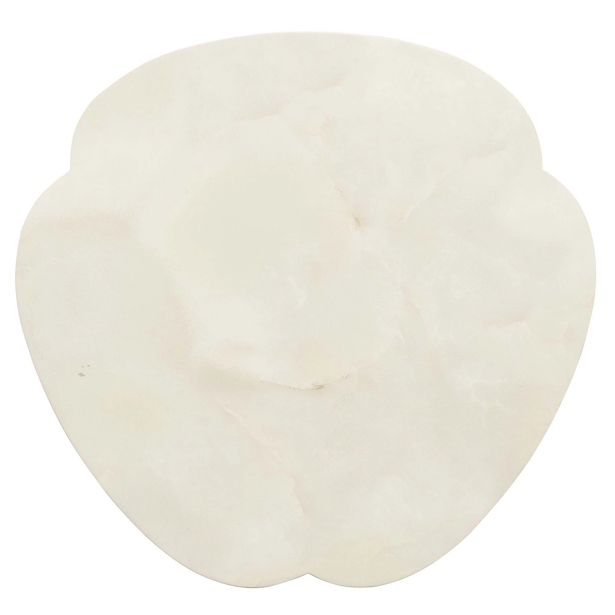 Eleana Accent Table, White Onyx - Image 2
