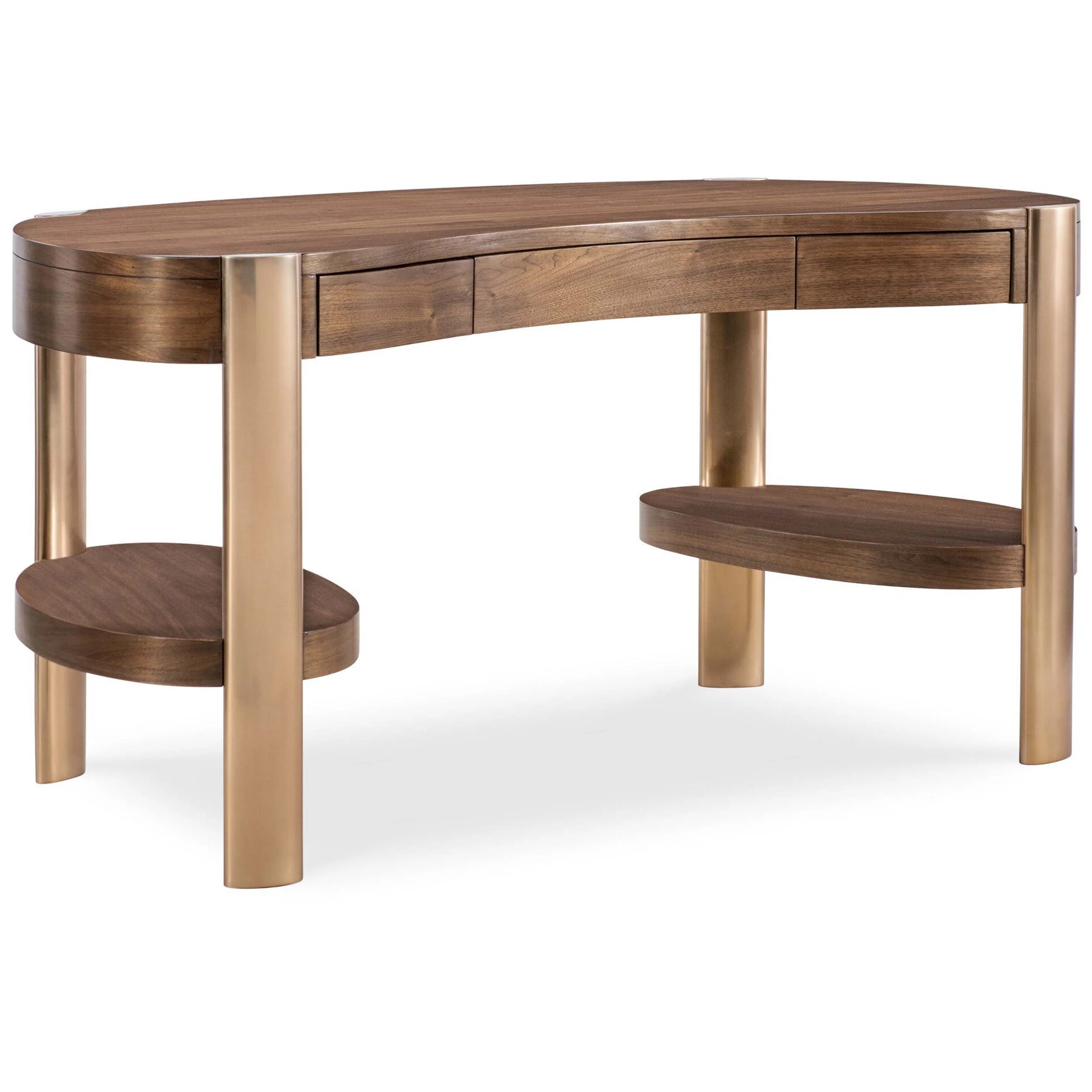 Eleana Writing Desk, Light Caramel