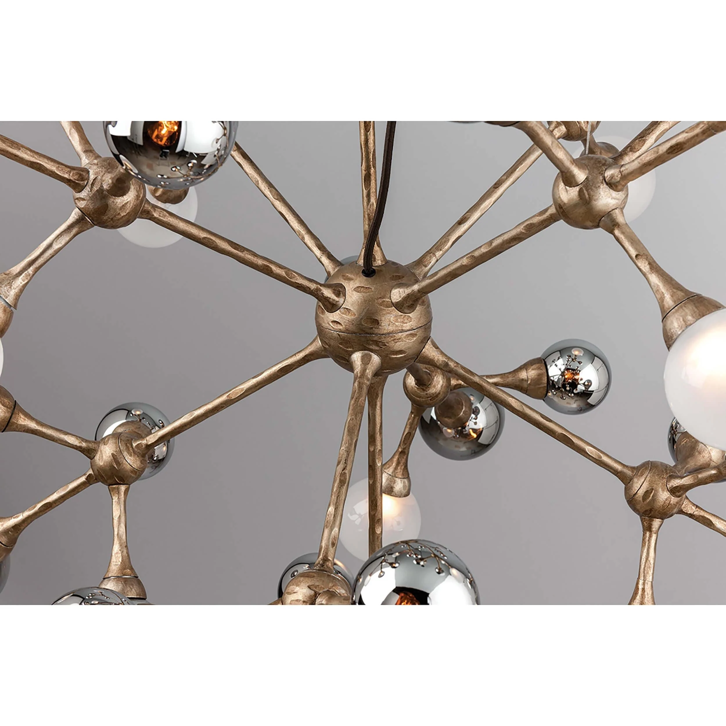 Element 20 Light Linear Chandelier, Vienna Bronze - Image 3