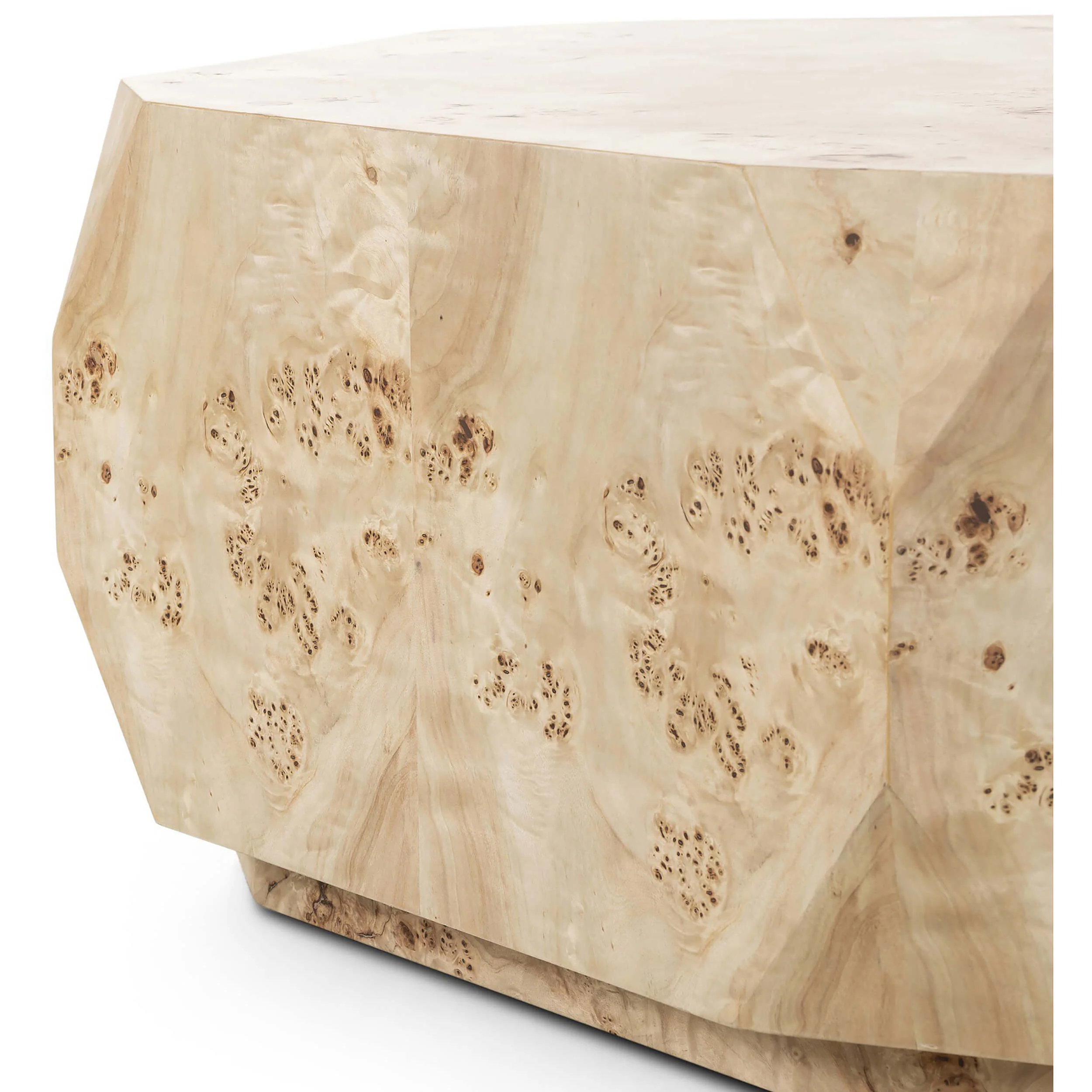 Elena Coffee Table, Light Burl by Four Hands - Image 5