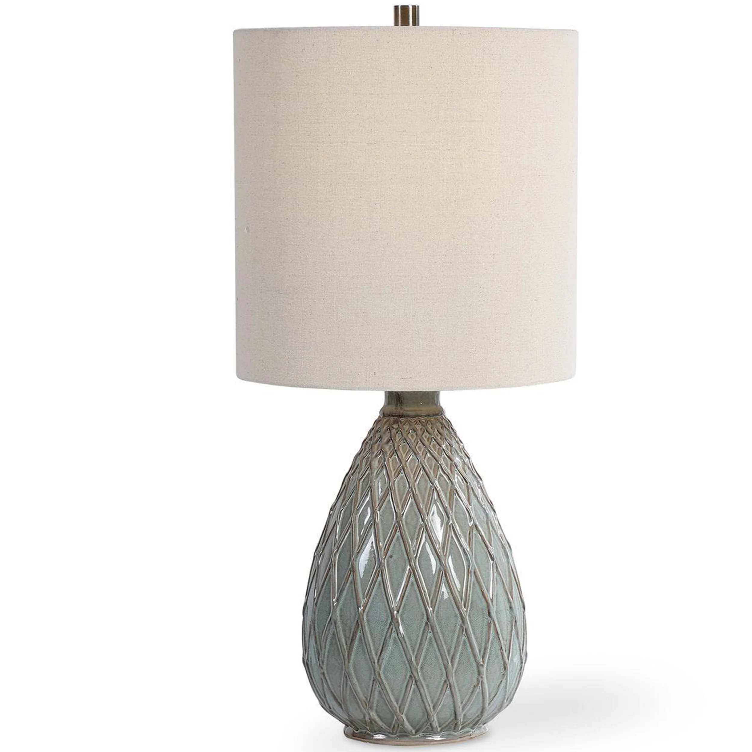 Elian Table Lamp, Aqua - Image 2