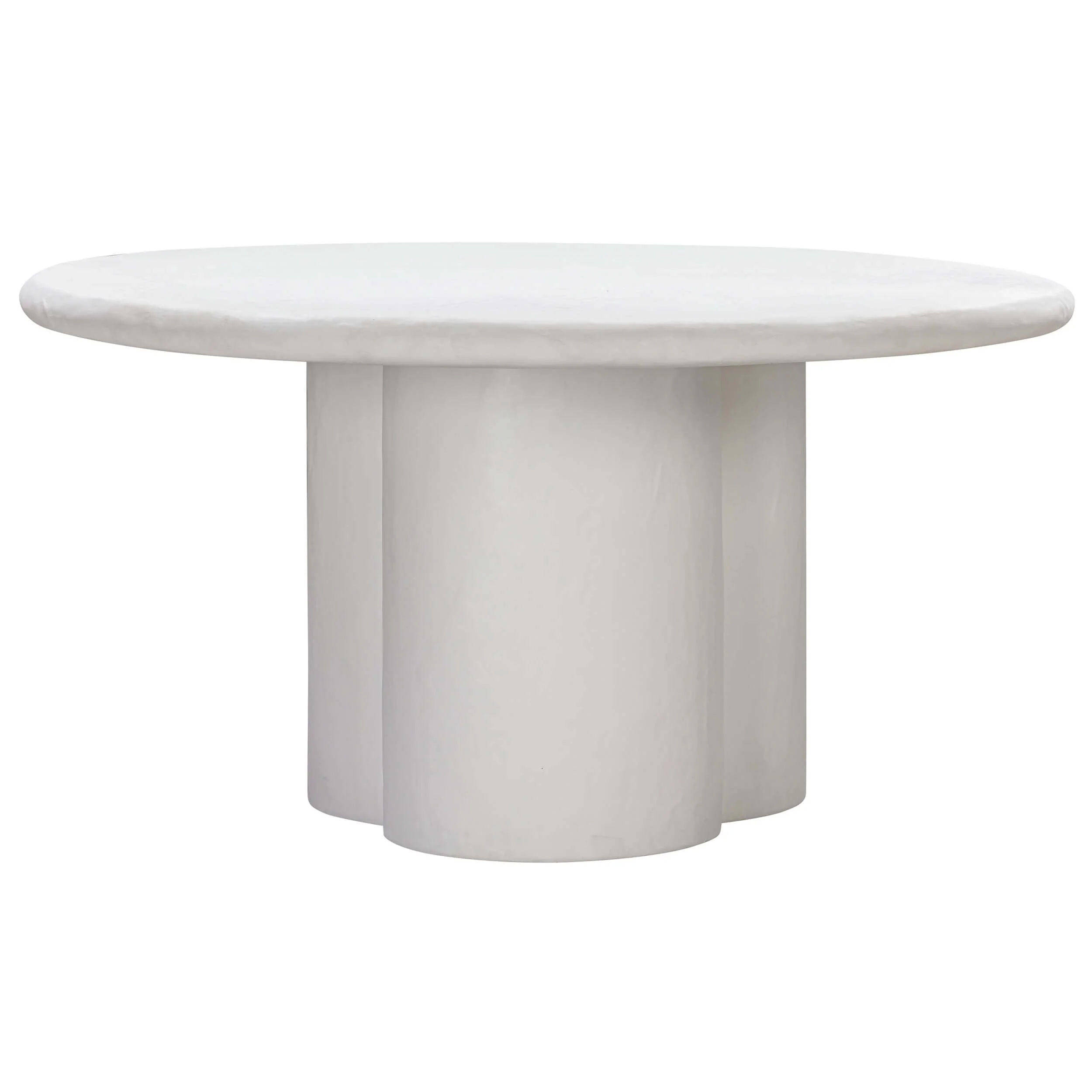 Elika Round Dining Table, White - Image 3