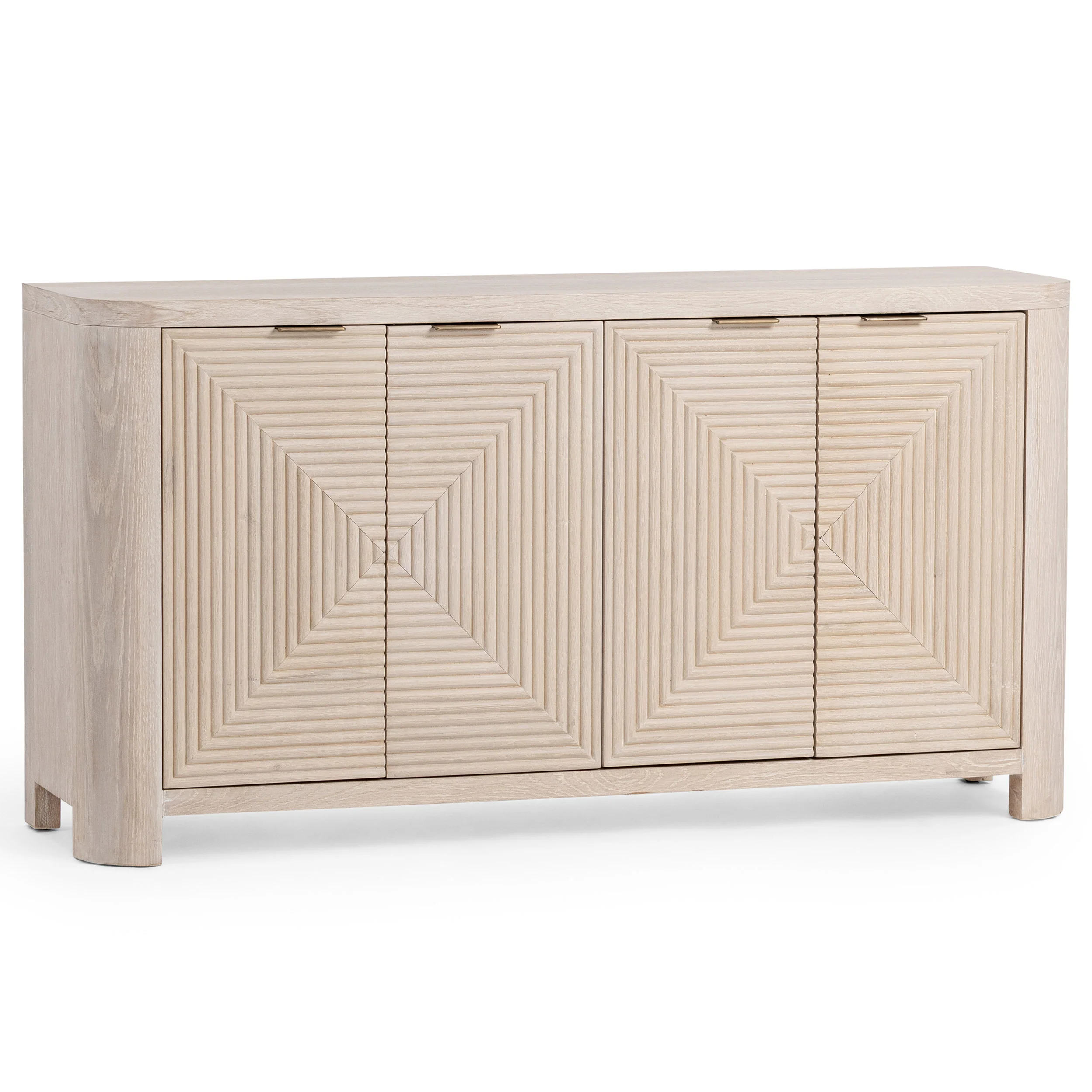 Elina 4 Door Cabinet, Vanilla Grove