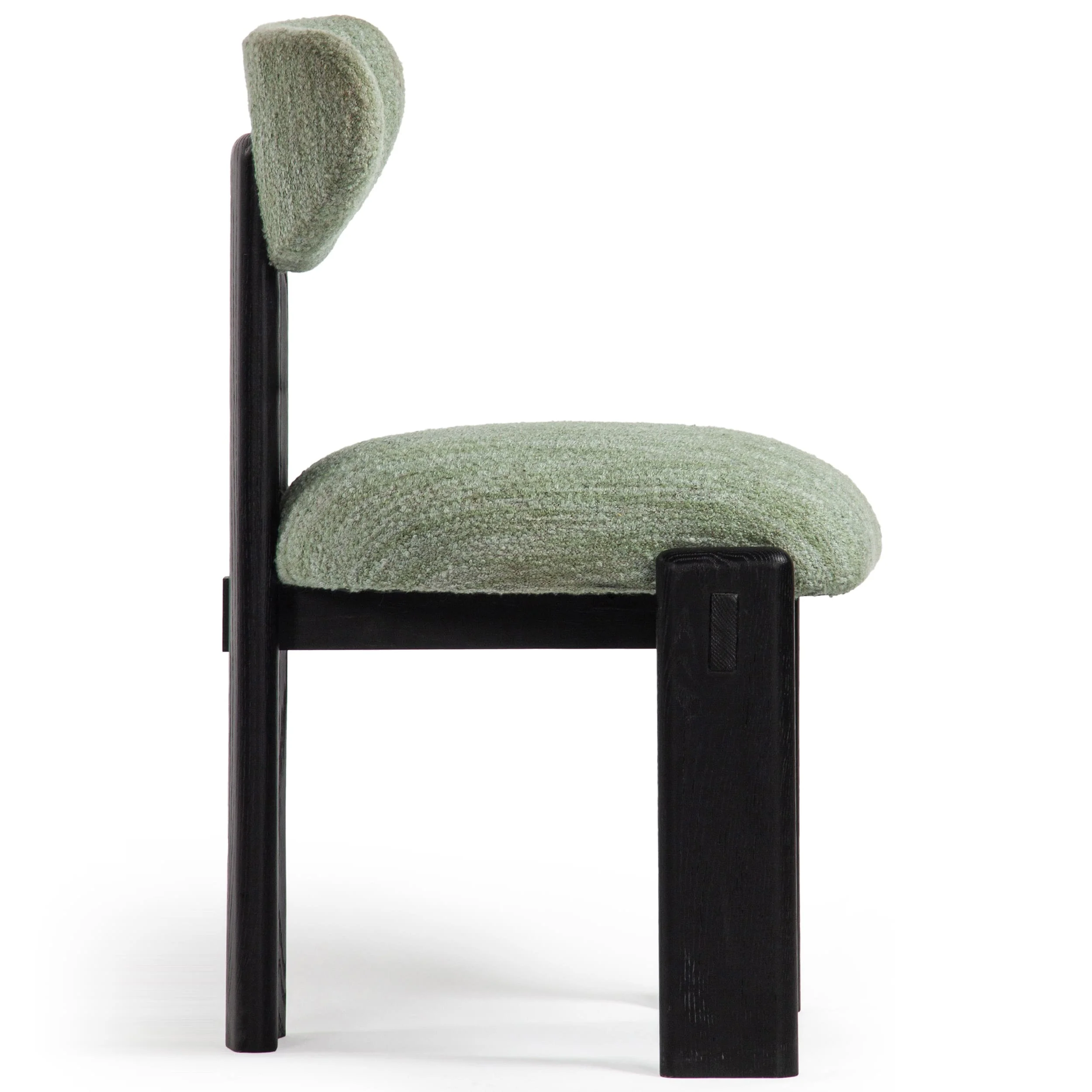 Elio Dining Chair, Charcoal, Set of 2 - Image 3