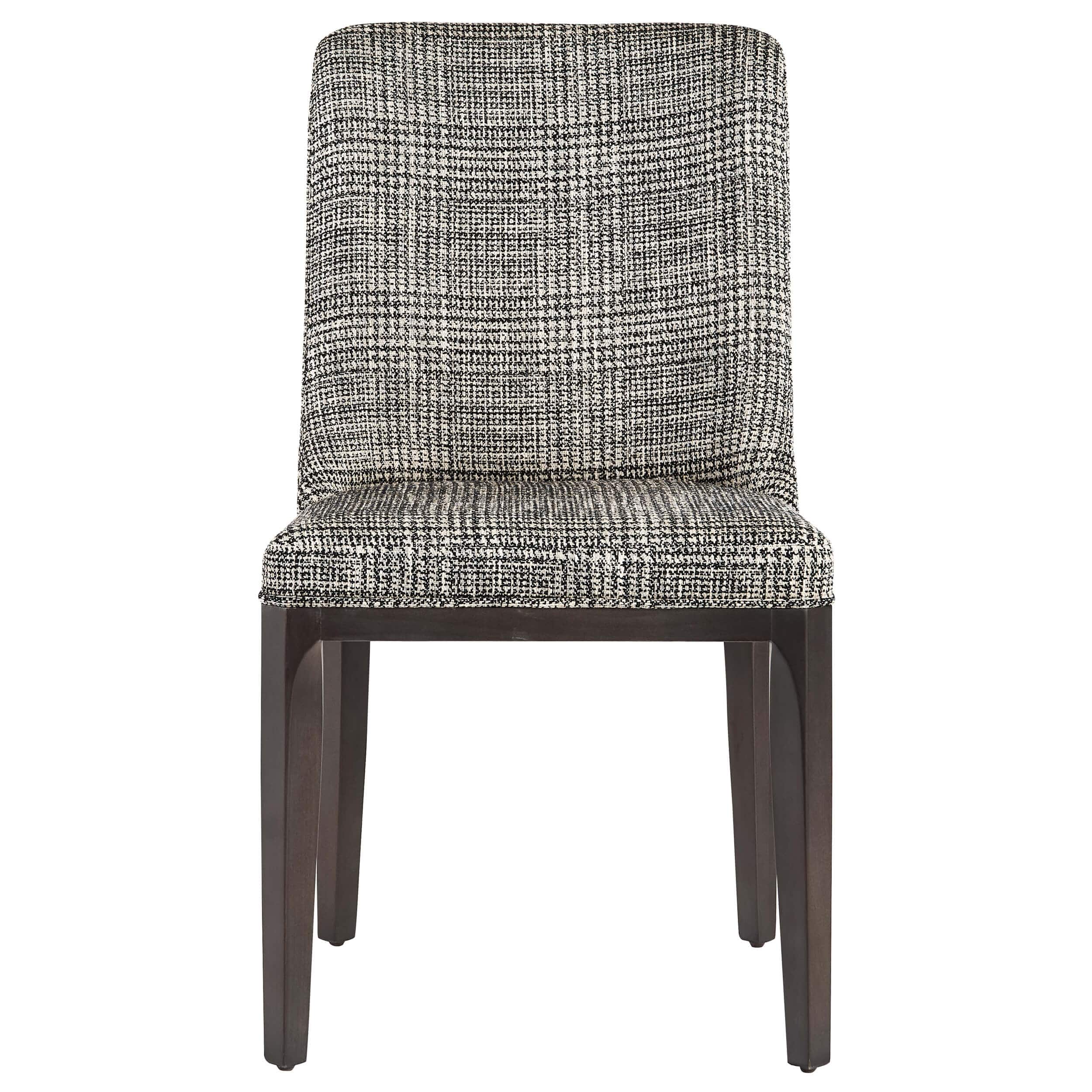 Elisa Dining Chair, Naya Check Black, Set of 2 - Image 2