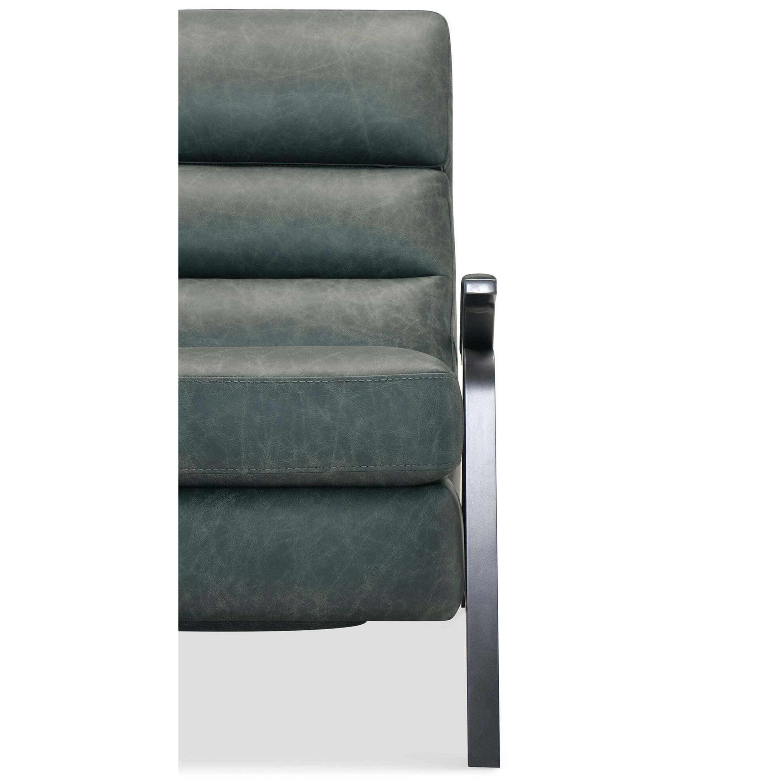 Elixir Leather Power Recliner, West Winter Lake - Image 4