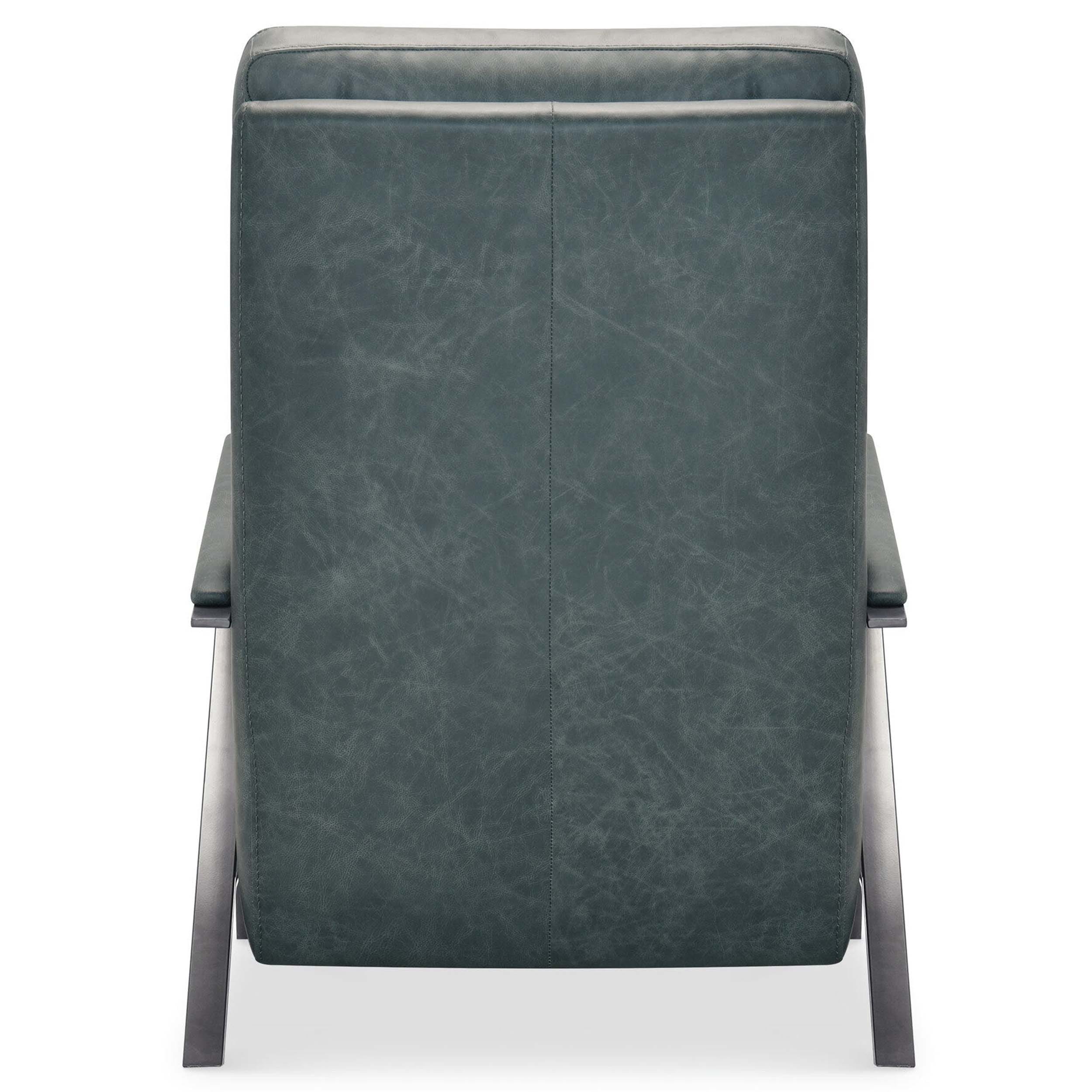 Elixir Leather Power Recliner, West Winter Lake - Image 5