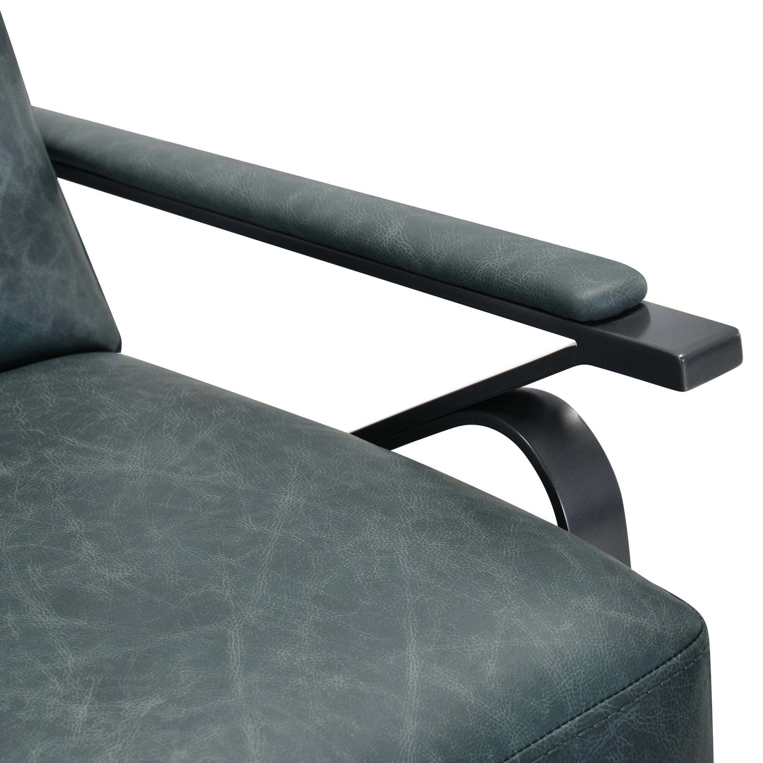 Elixir Leather Power Recliner, West Winter Lake - Image 7