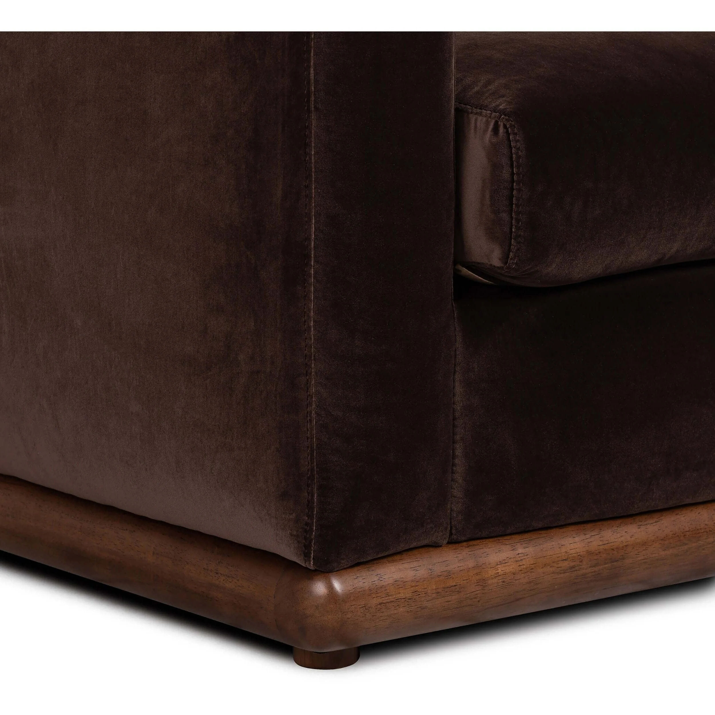 Elizabeth Sofa, Surrey Cocoa by Four Hands - Image 5