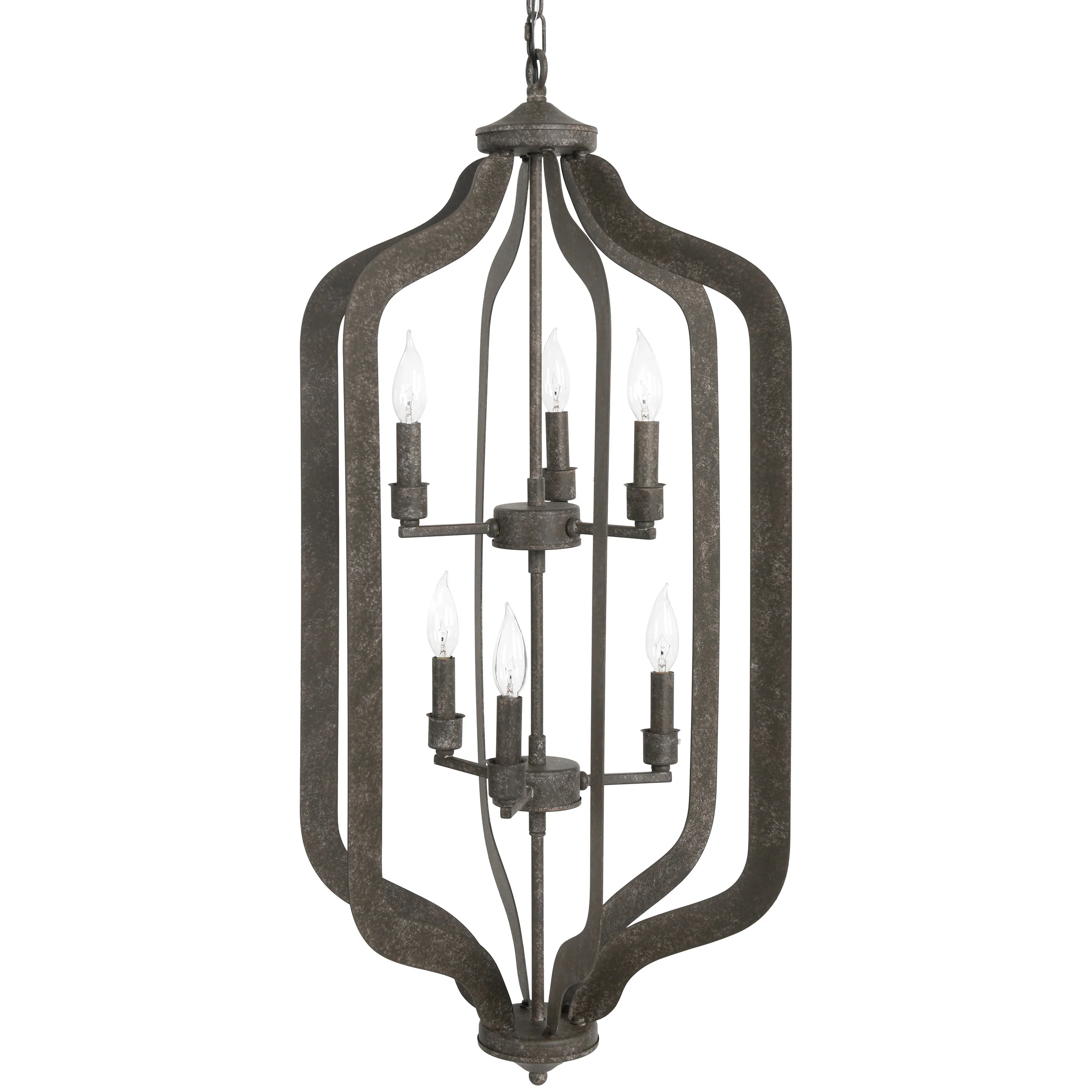 Ellie Chandelier, Gray - Image 2