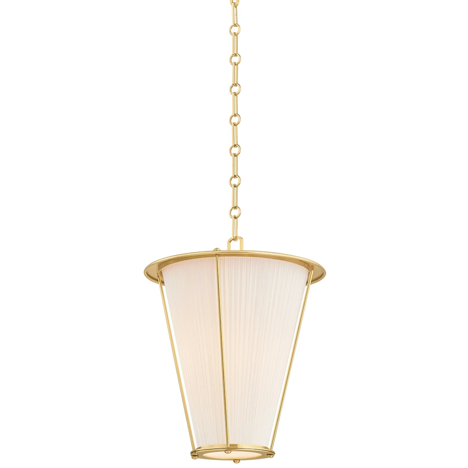 Ellsworth Lantern Pendant, Aged Brass