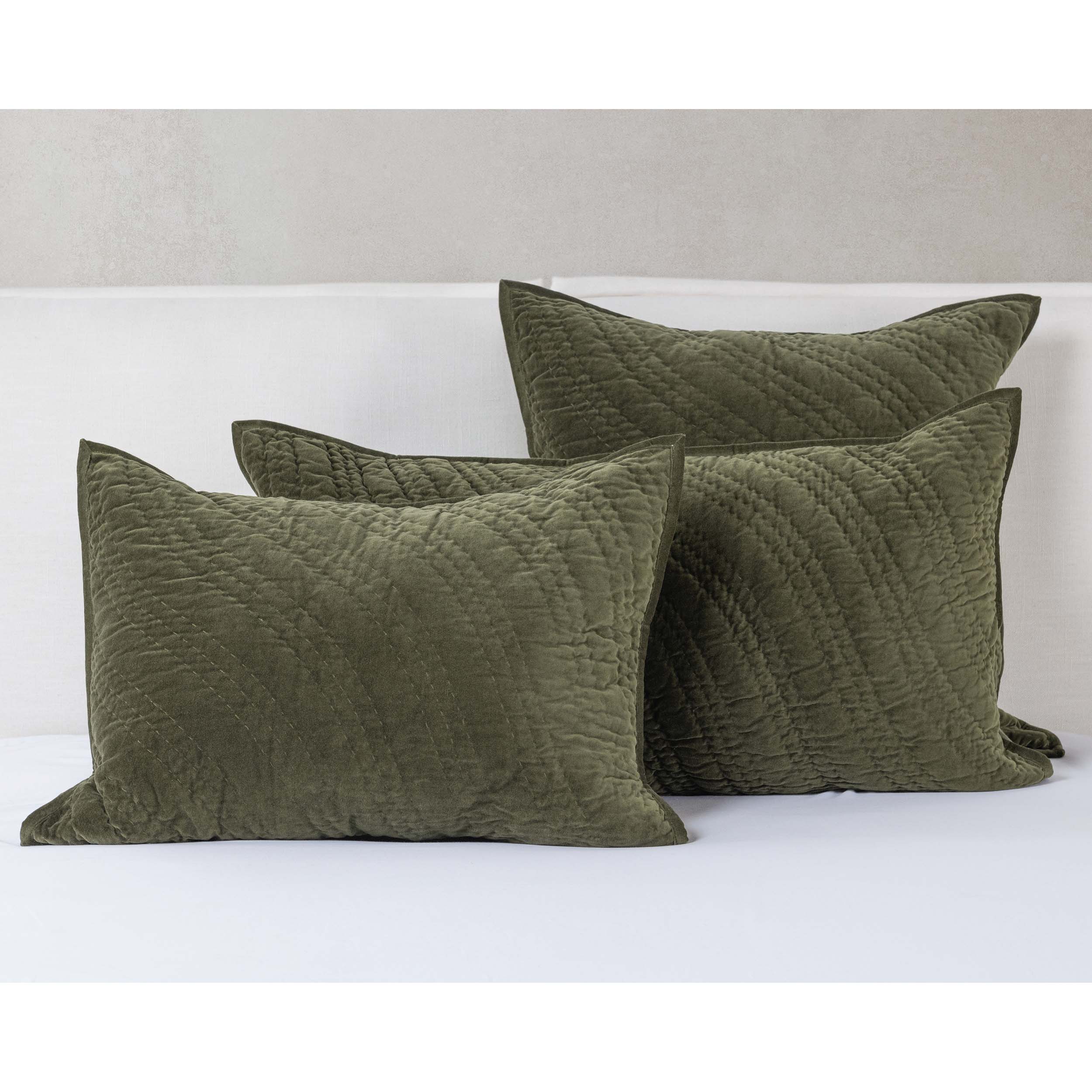 Elms Quilt, Loden Green - Image 6