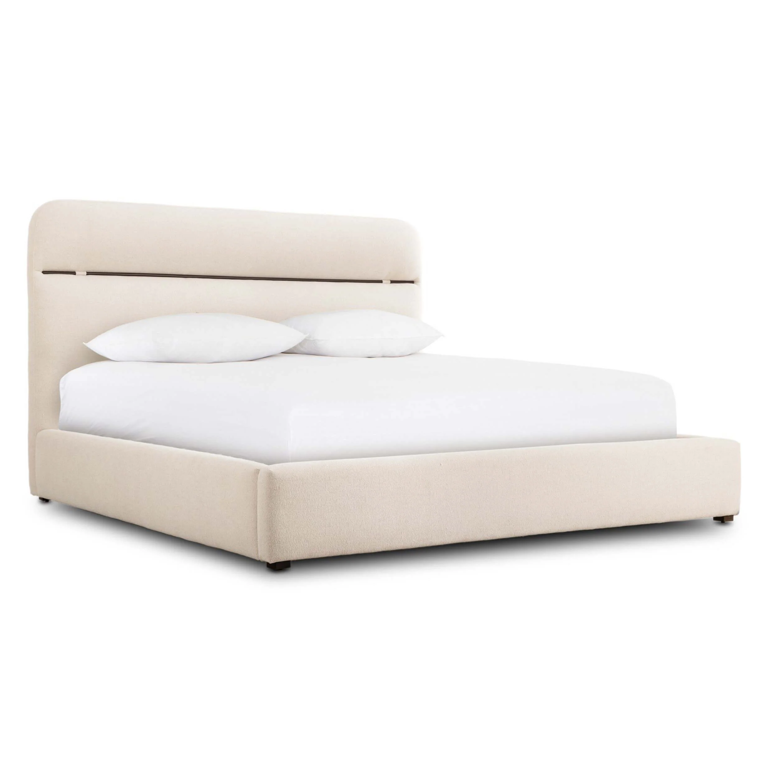 Elodie Bed, Wayfarer Snow by Four Hands