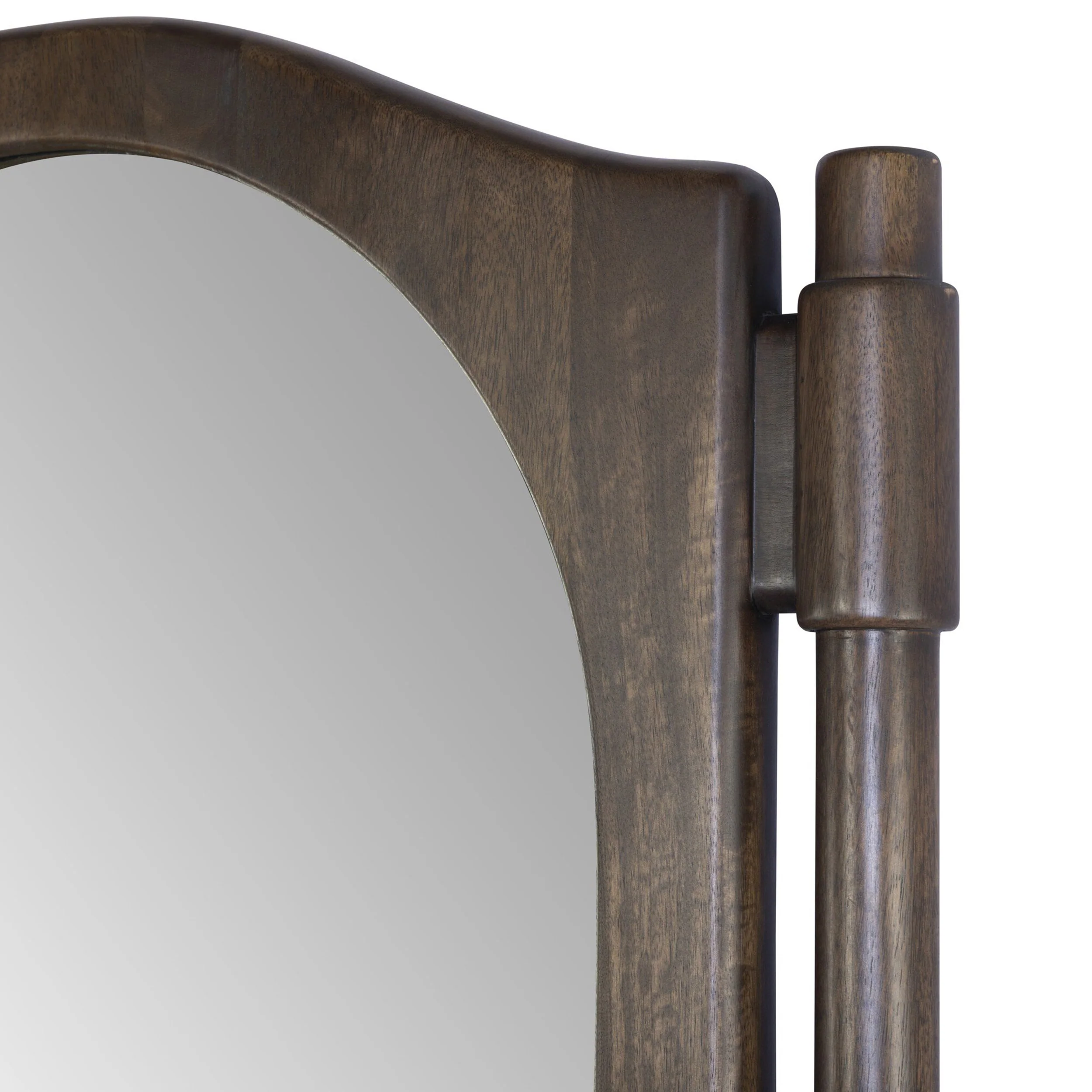 Elowyn Mirror, Dark Brown by Amber Lewis x Four Hands - Image 3