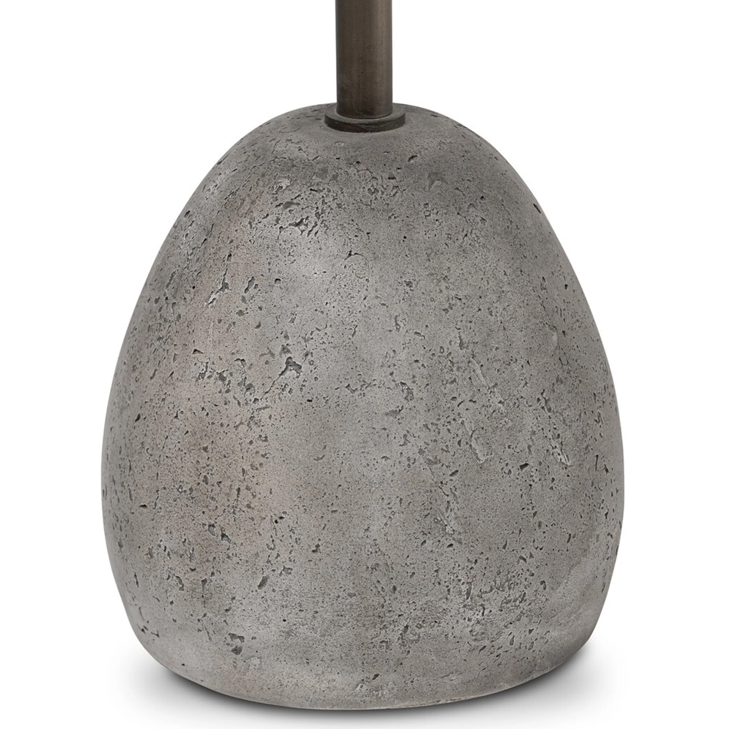 Emens Outdoor End Table, Aged Smoke by Four Hands - Image 5