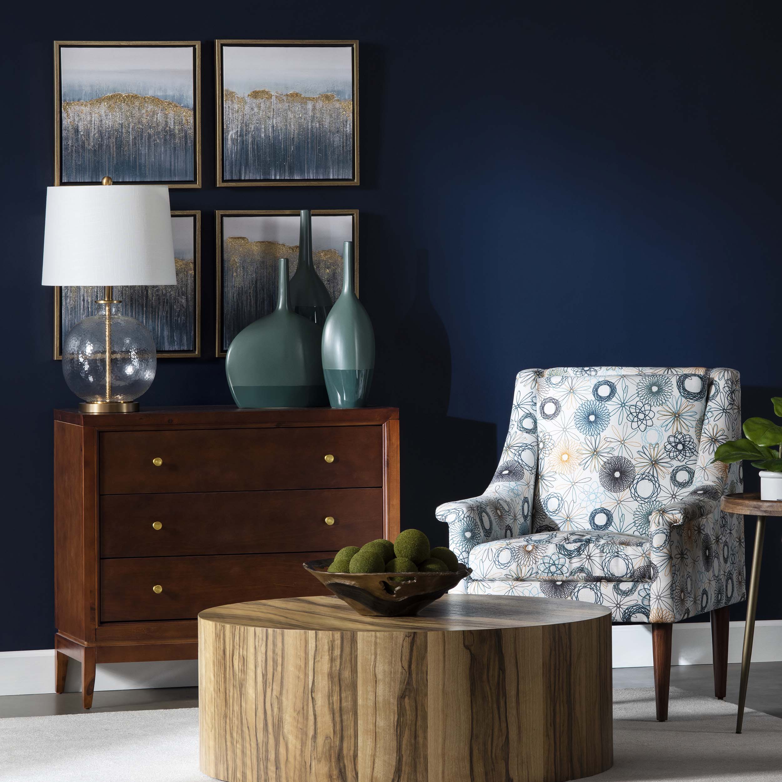 Emerald Bay Vases, Blue - Image 3