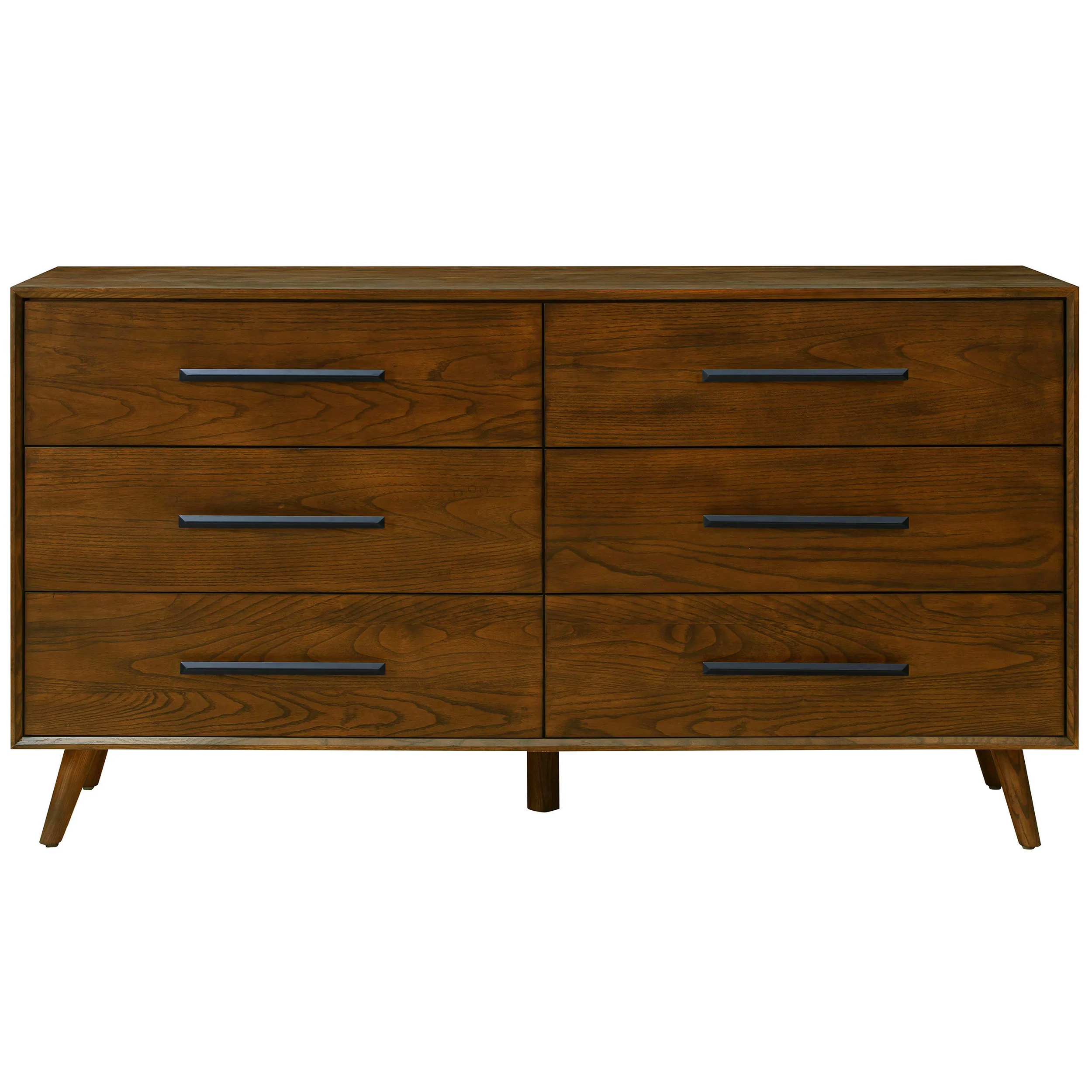 Emery 6 Drawer Dresser, Walnut - Image 2