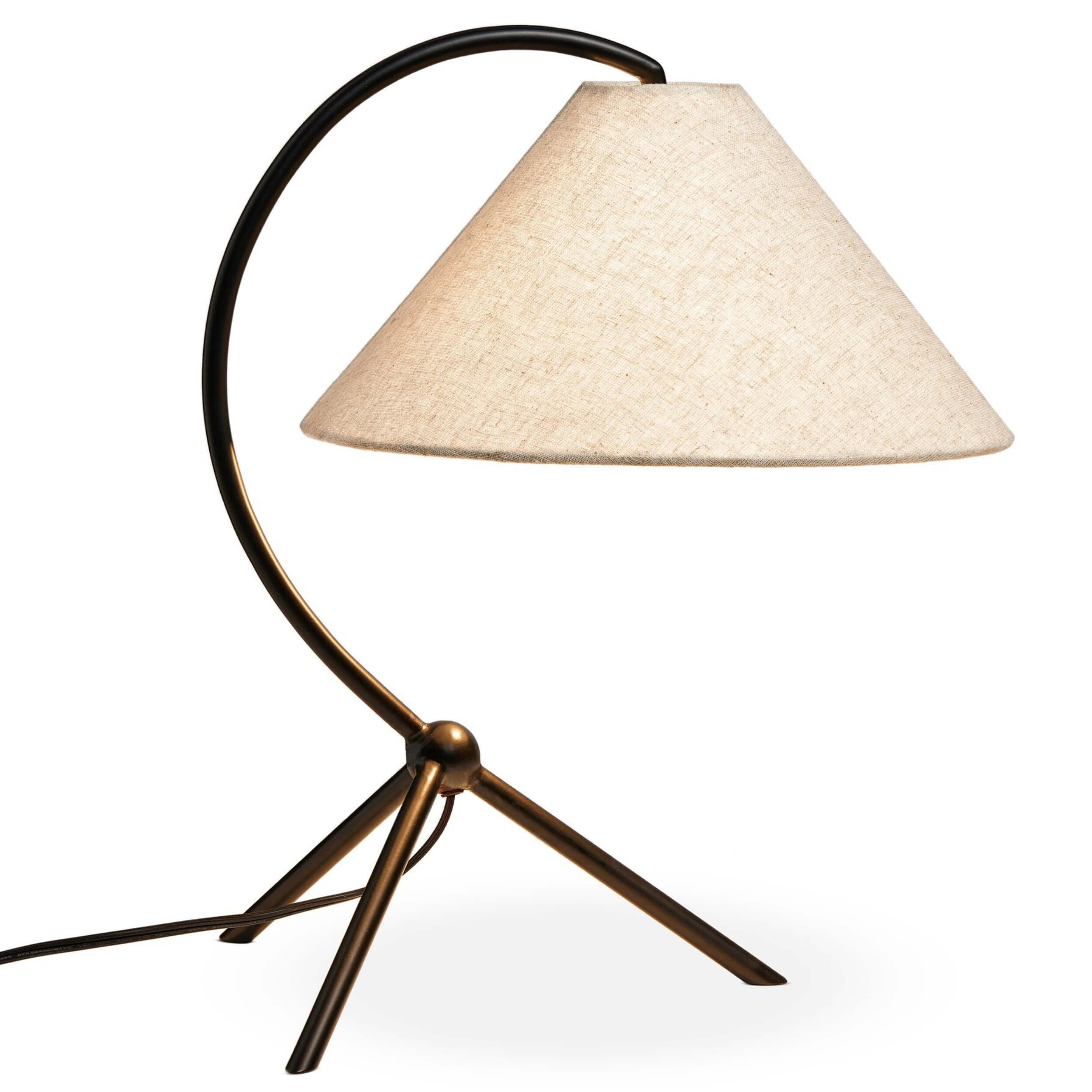Emile Table Lamp, Matte Black by Four Hands - Image 2