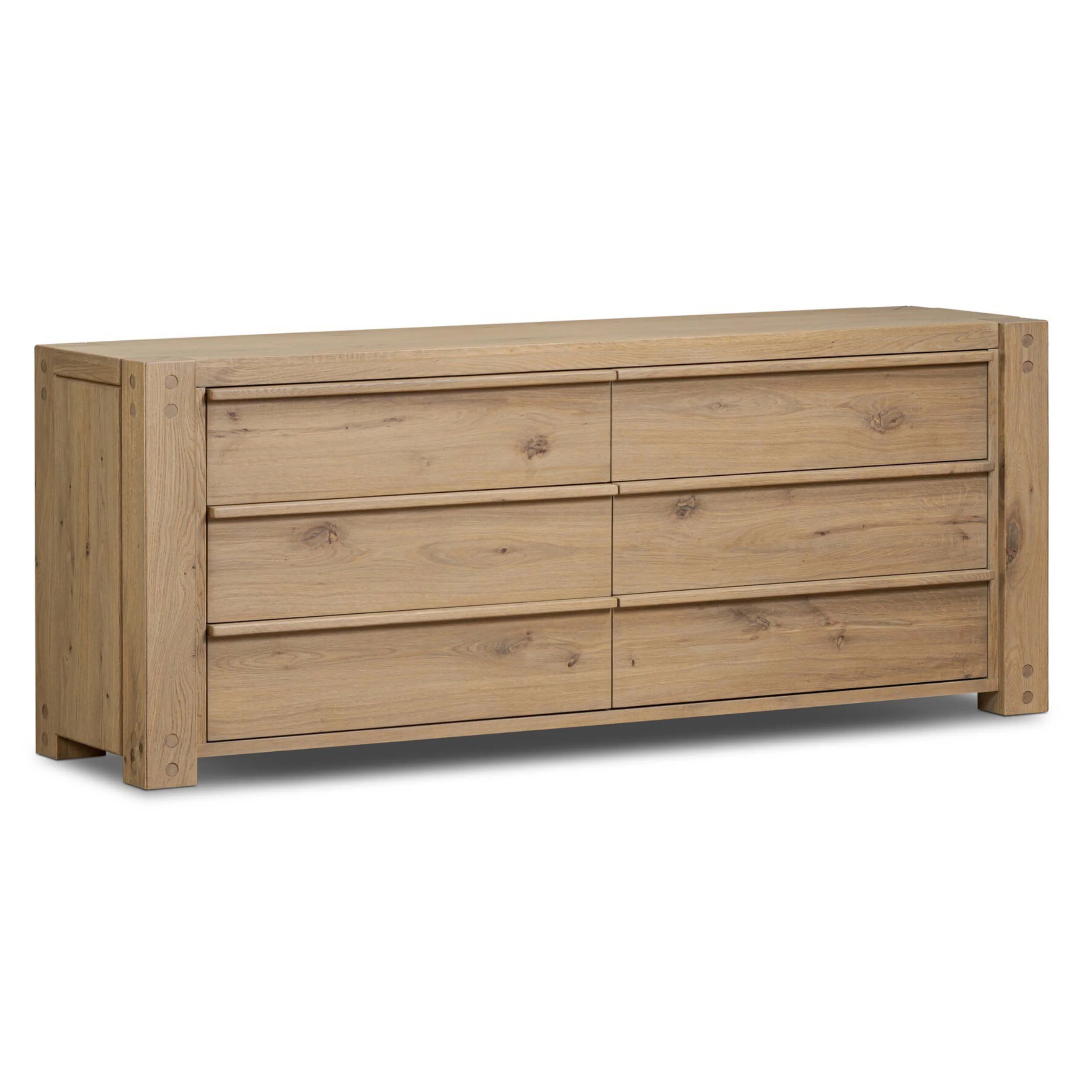 Emmer 6 Drawer Dresser, Aged Smoked by Four Hands