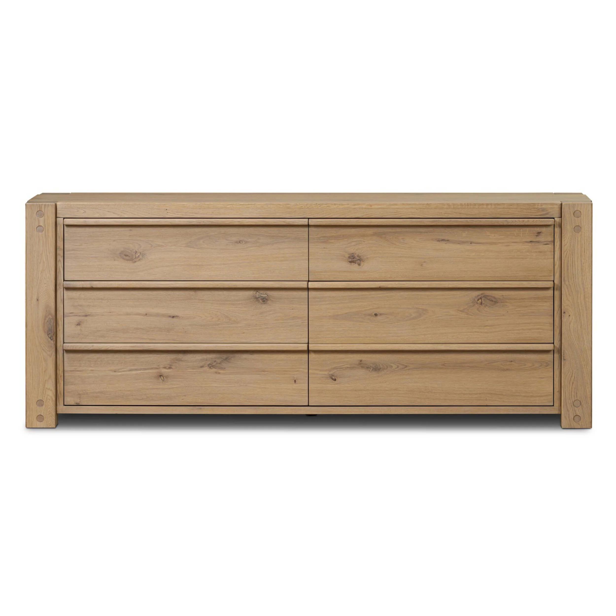 Emmer 6 Drawer Dresser, Aged Smoked by Four Hands - Image 2