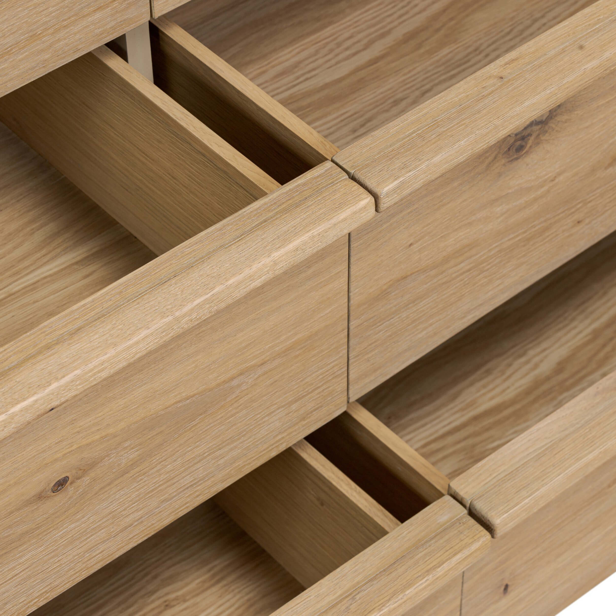 Emmer 6 Drawer Dresser, Aged Smoked by Four Hands - Image 4