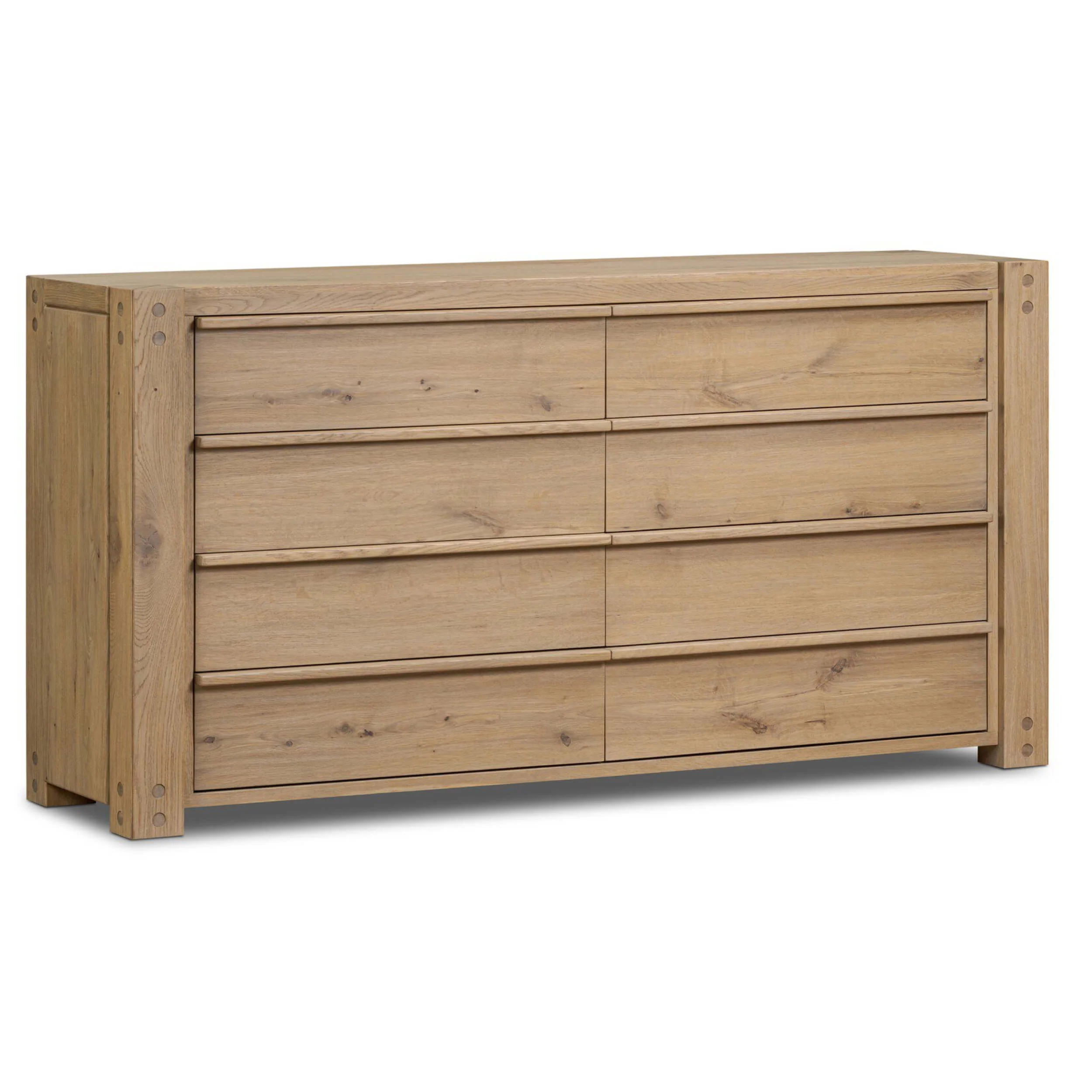 Emmer 8 Drawer Dresser, Aged Smoked by Four Hands