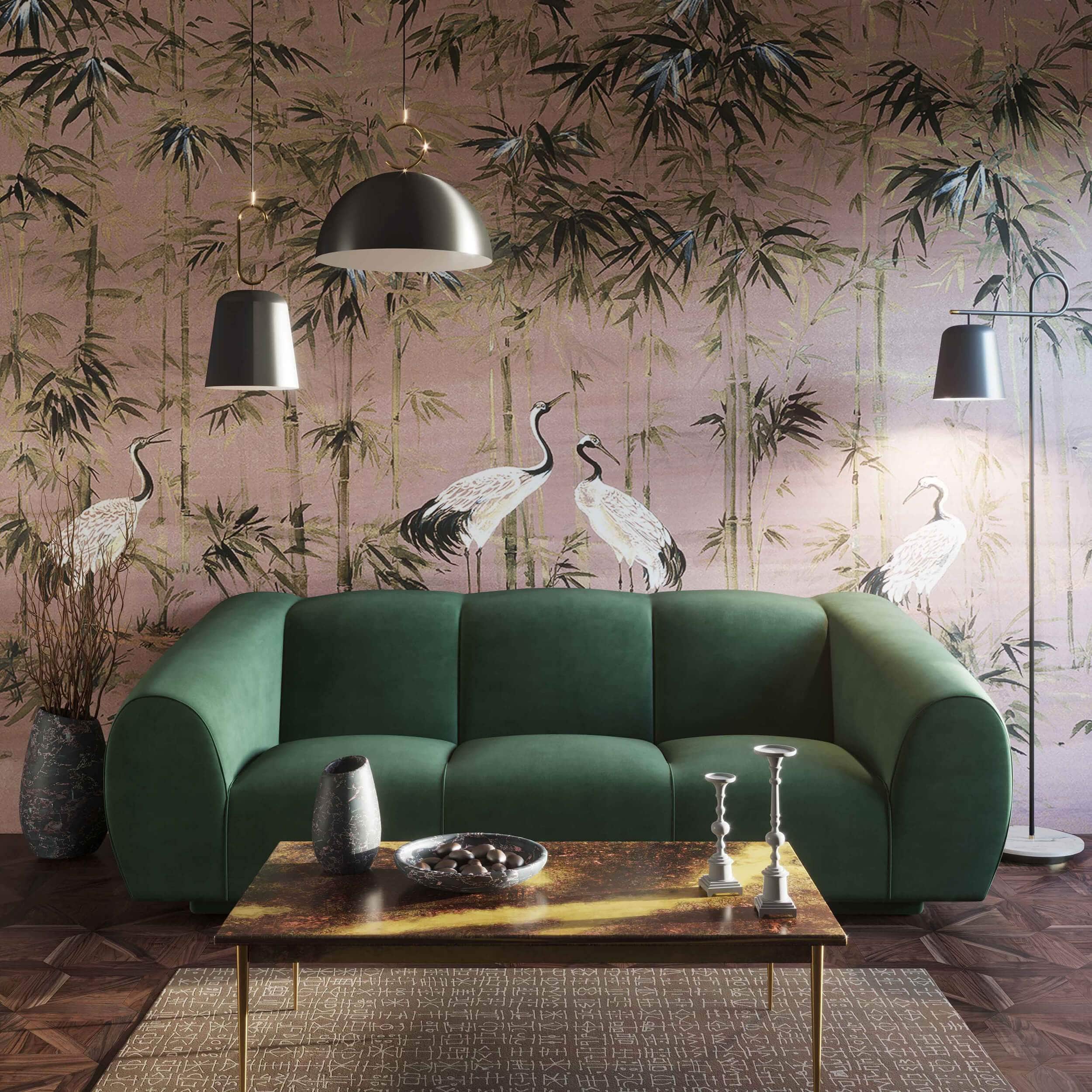 Emmet Sofa, Forest Green - Image 5