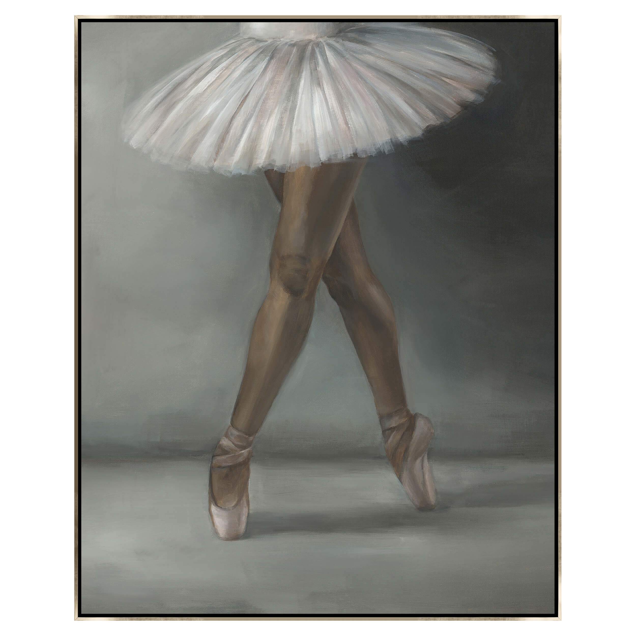 En Pointe Framed