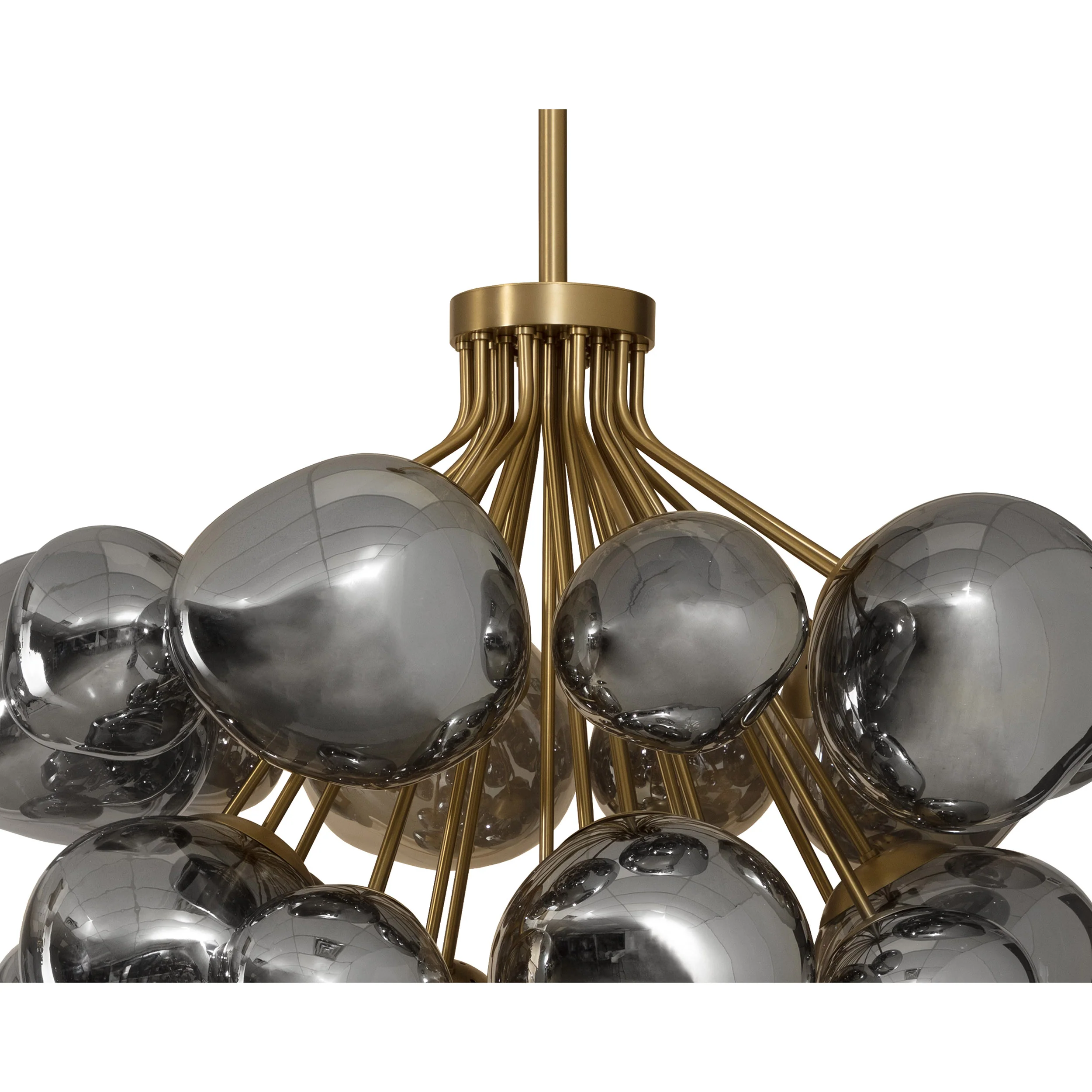 Dionis Chandelier, Round, Grey - Image 3