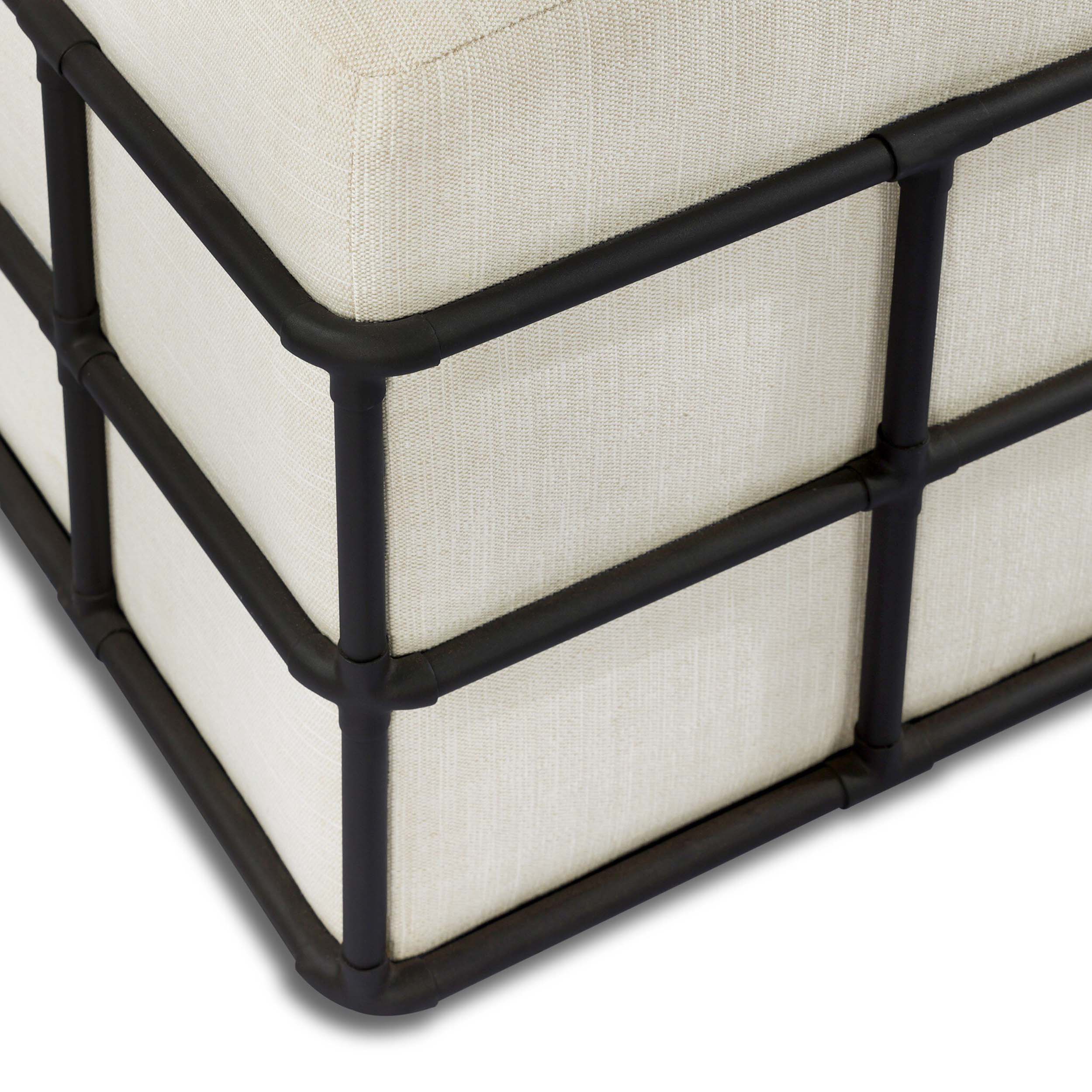 Enola Outdoor Stool, Vergo Cream by Four Hands - Image 5