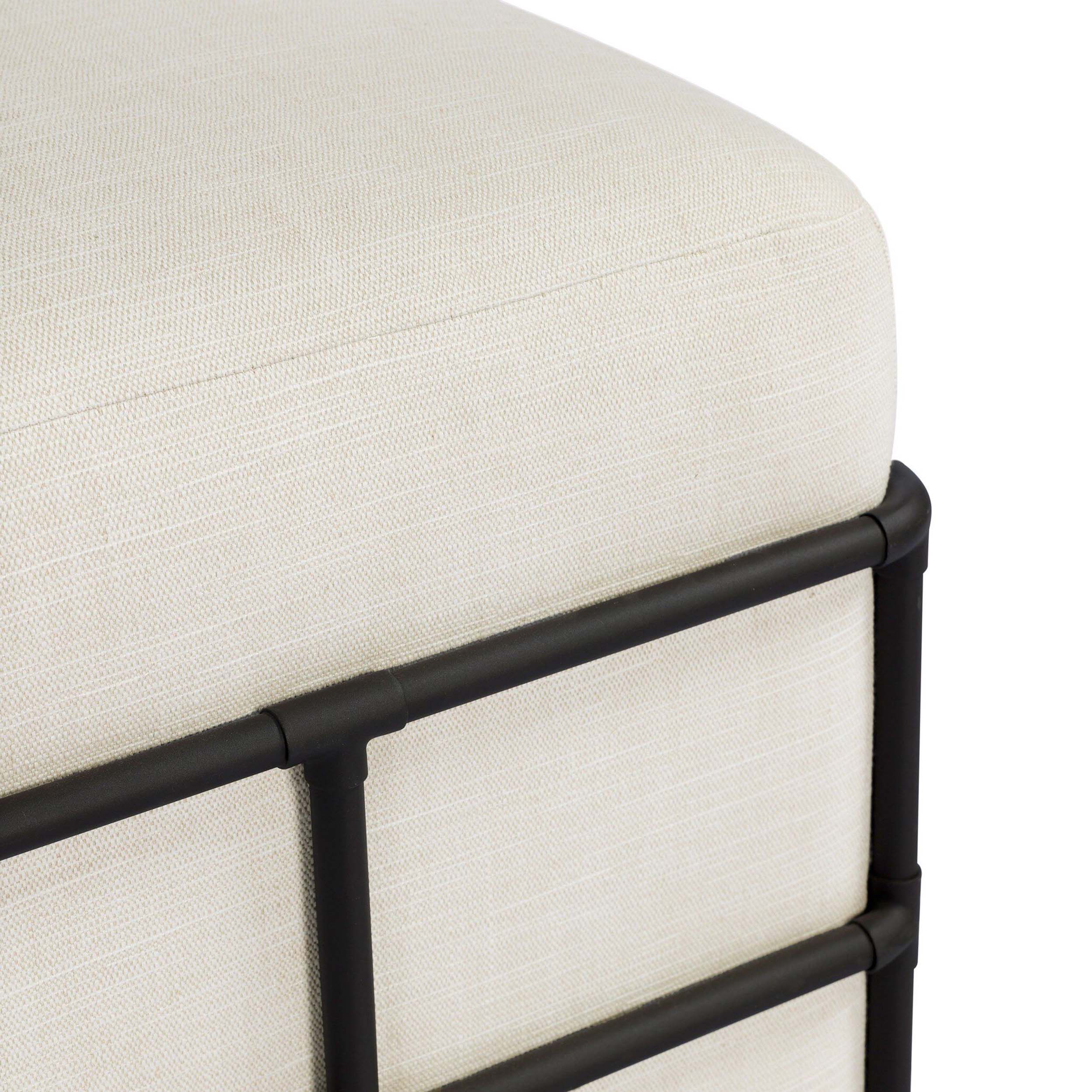 Enola Outdoor Stool, Vergo Cream by Four Hands - Image 6