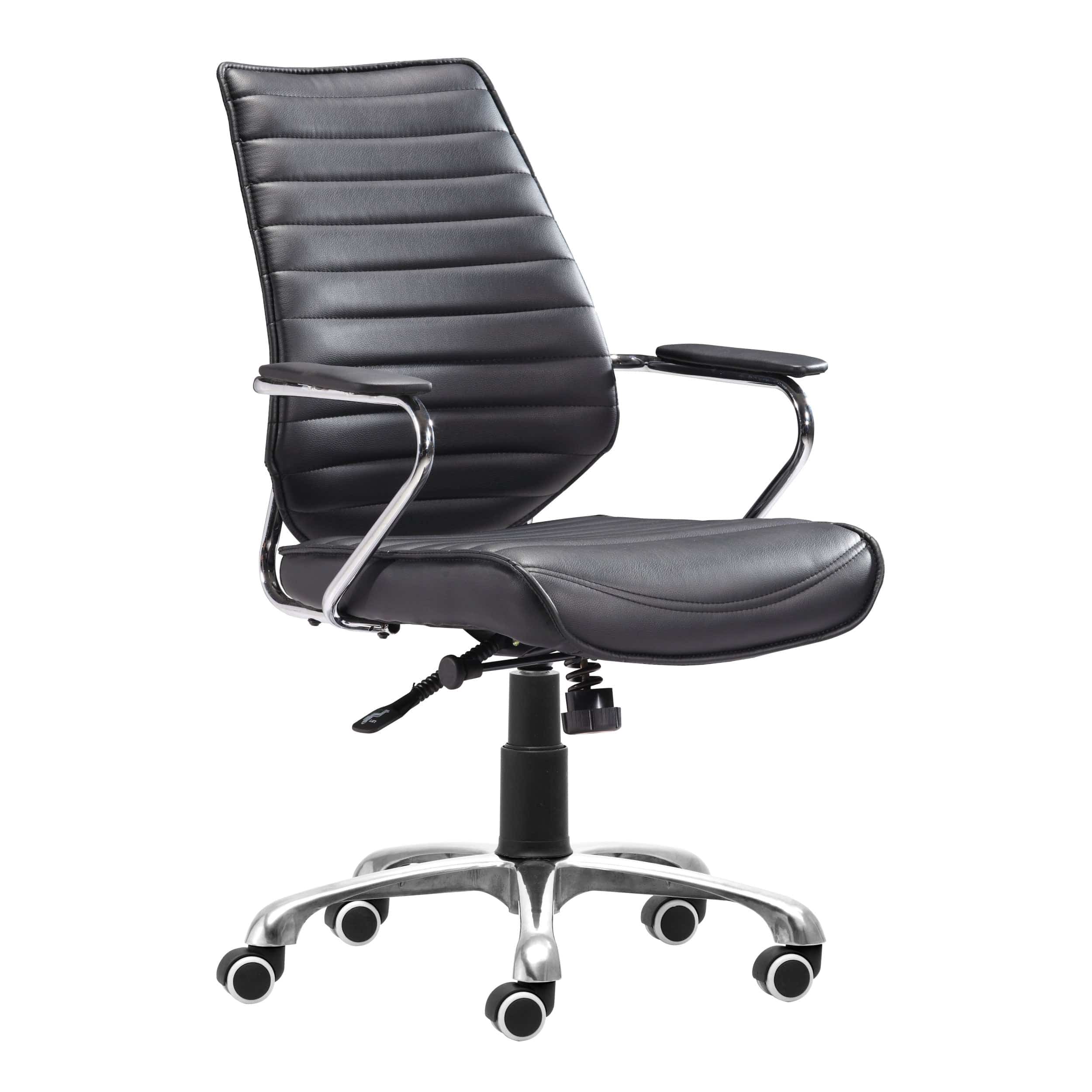 Enterprise Low Back Office Chair, Black