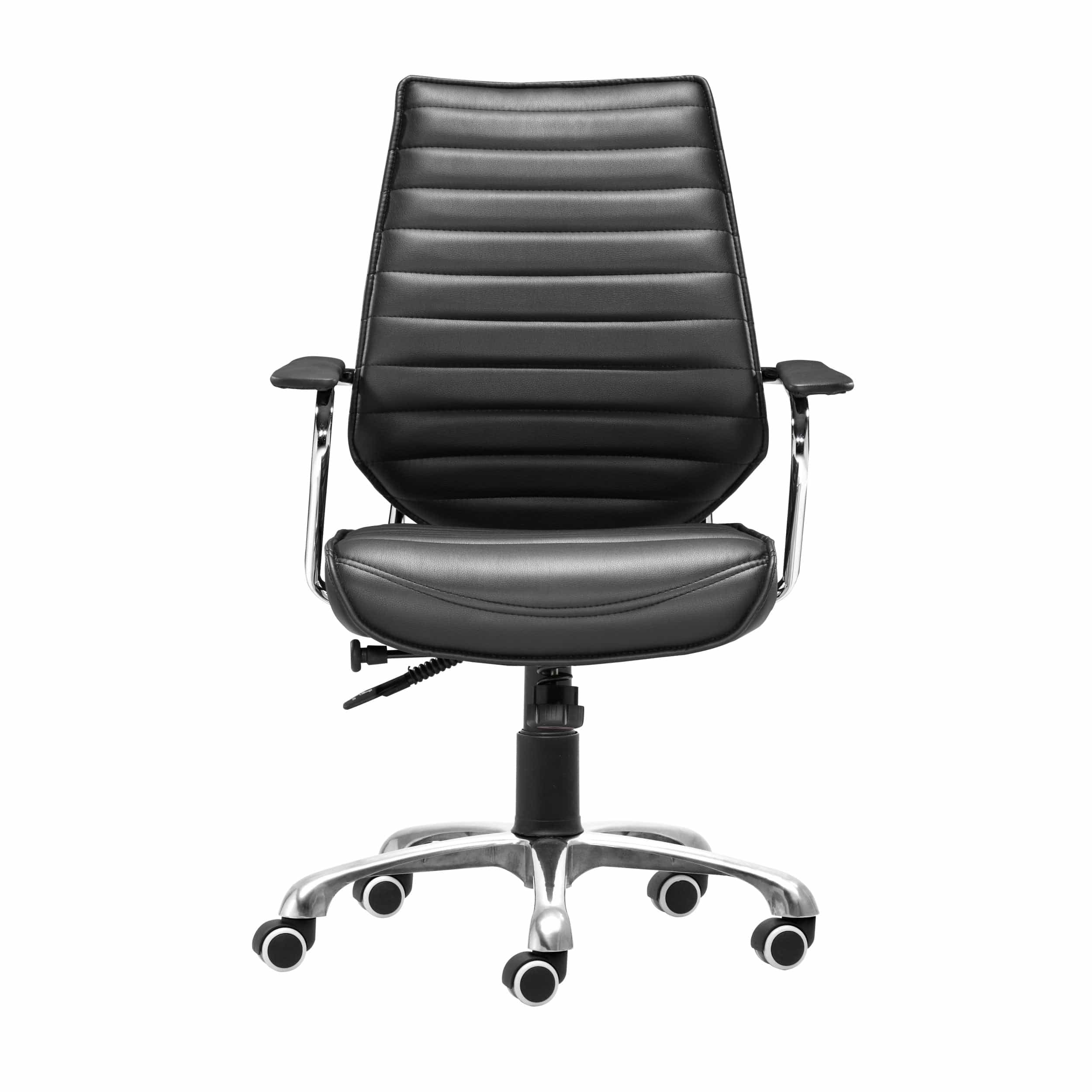 Enterprise Low Back Office Chair, Black - Image 2