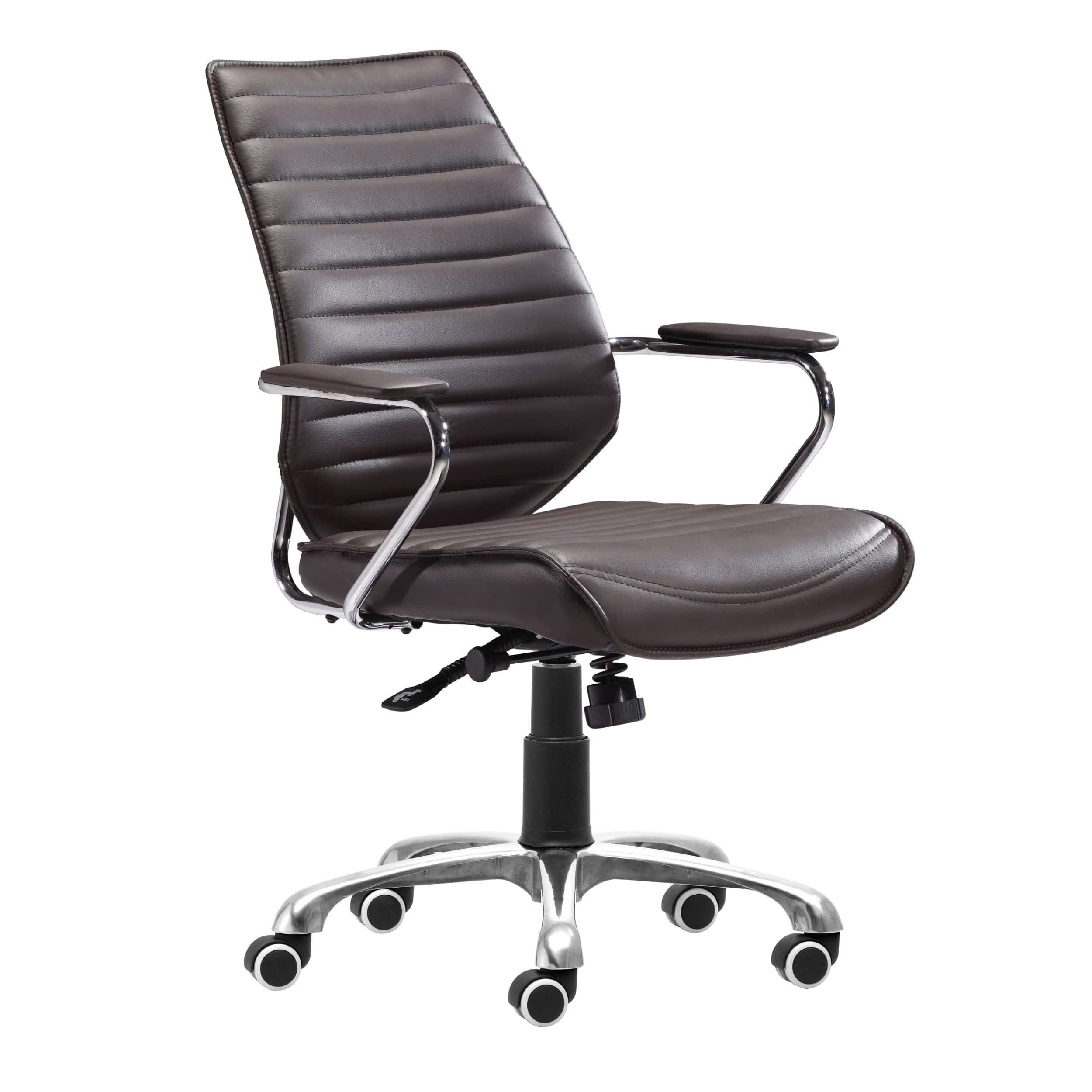 Enterprise Low Back Office Chair, Espresso