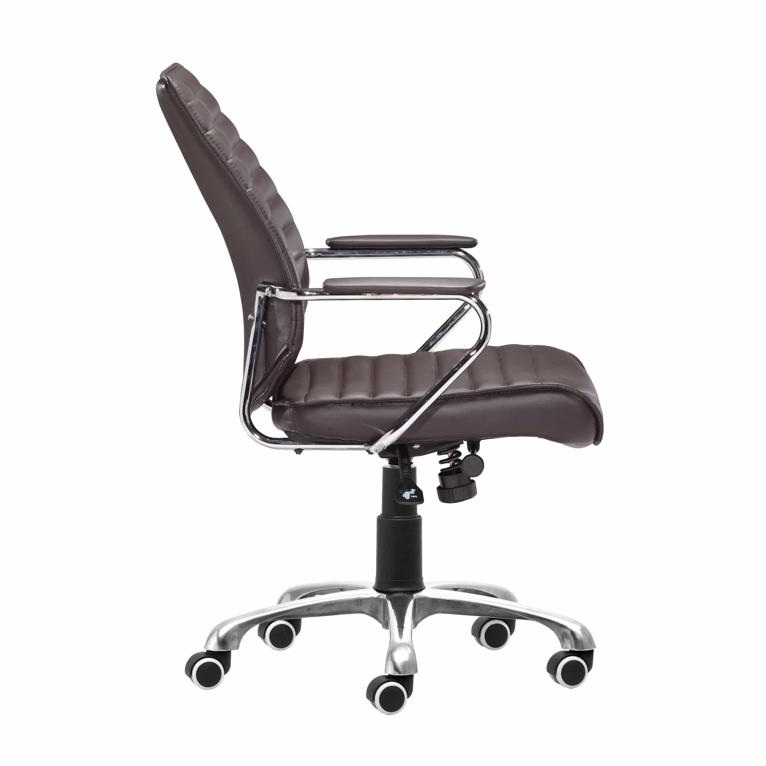 Enterprise Low Back Office Chair, Espresso - Image 3