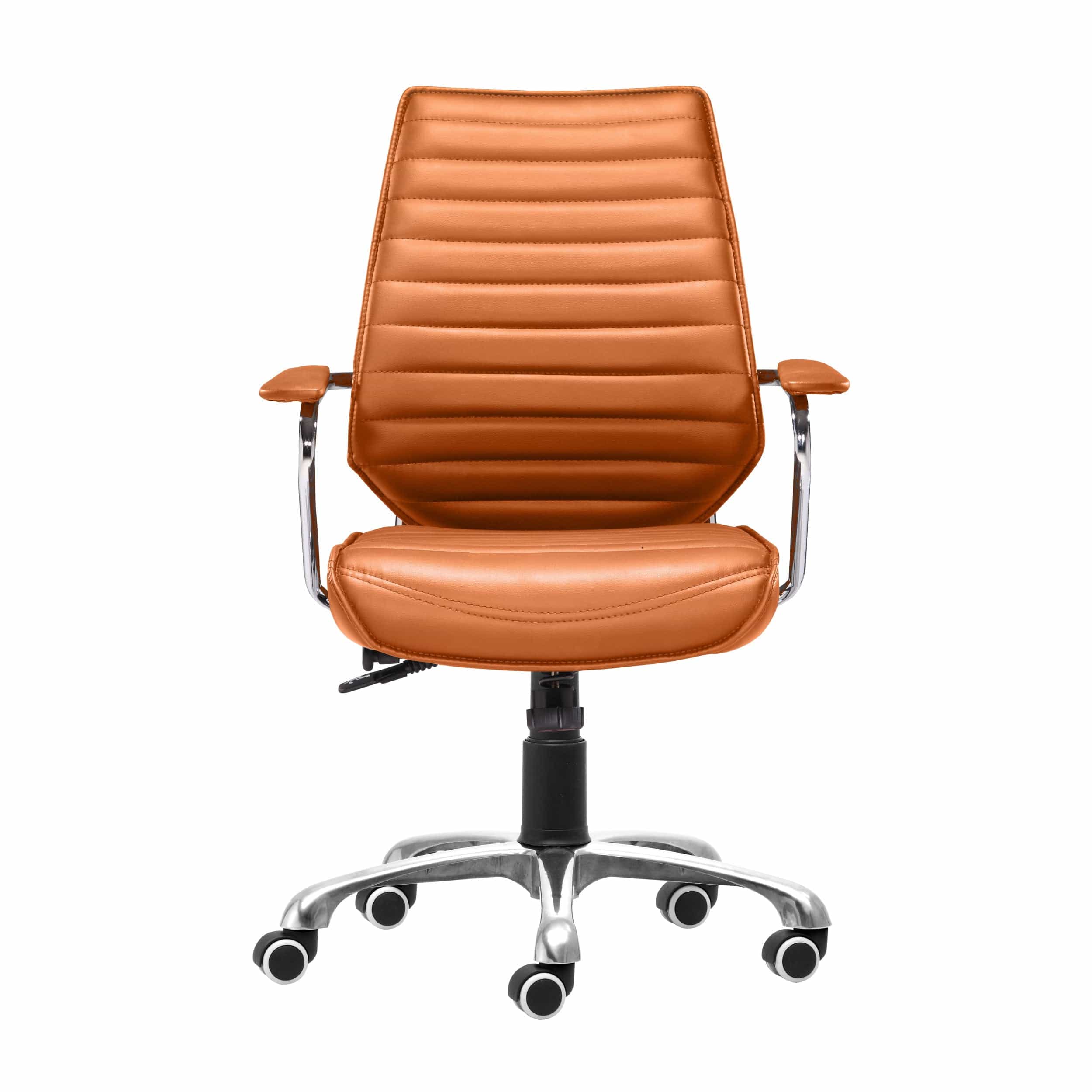 Enterprise Low Back Office Chair, Orange - Image 2