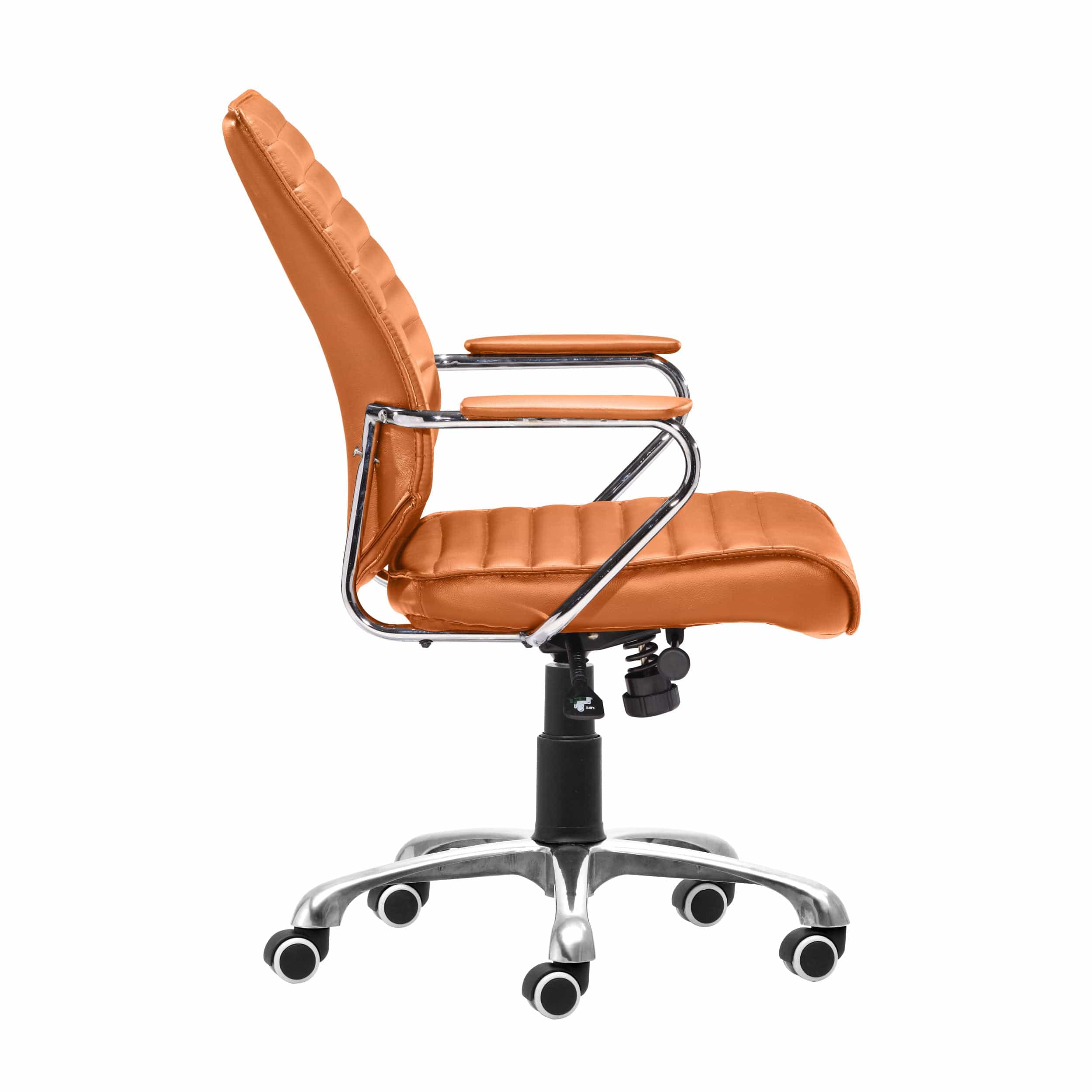 Enterprise Low Back Office Chair, Orange - Image 3