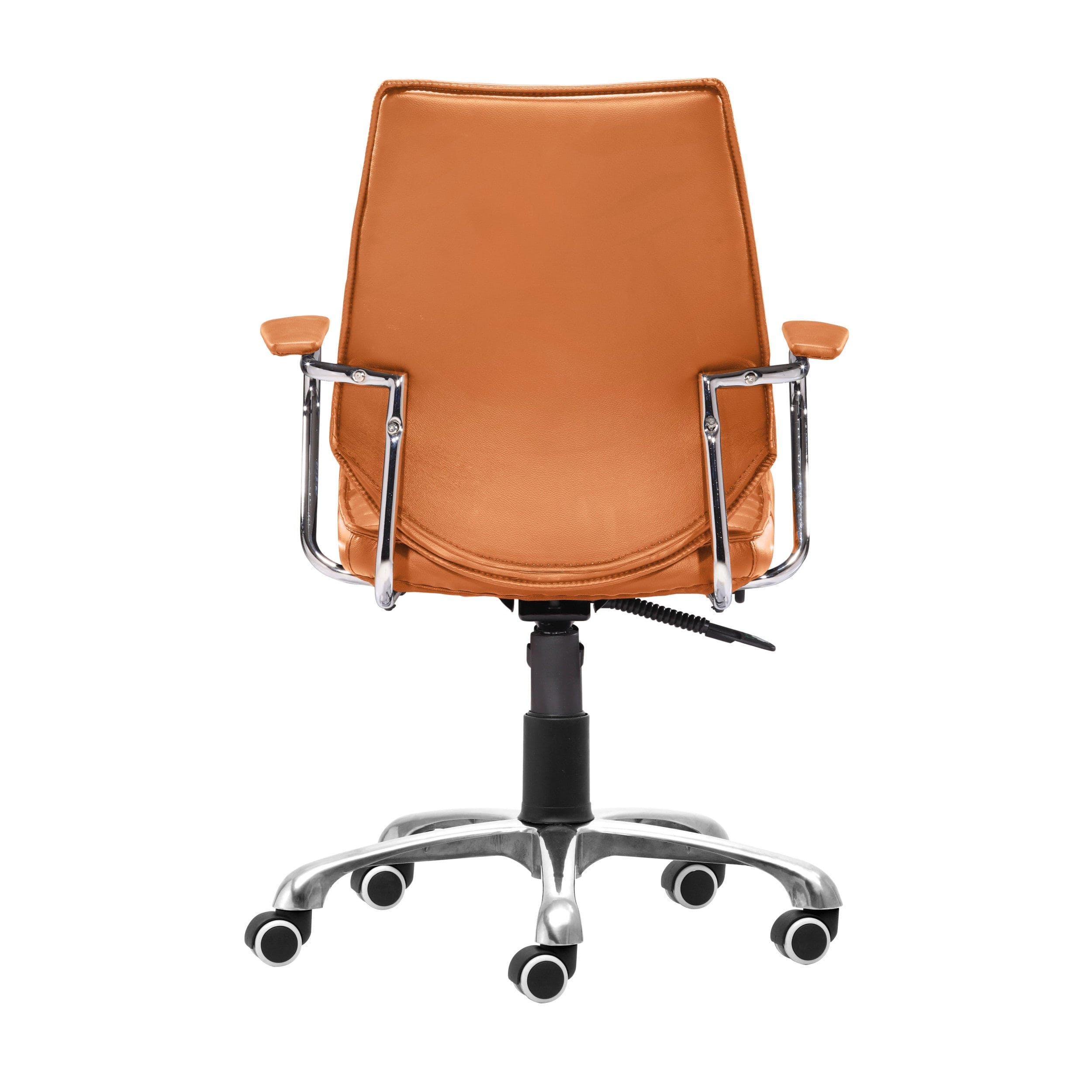 Enterprise Low Back Office Chair, Orange - Image 4