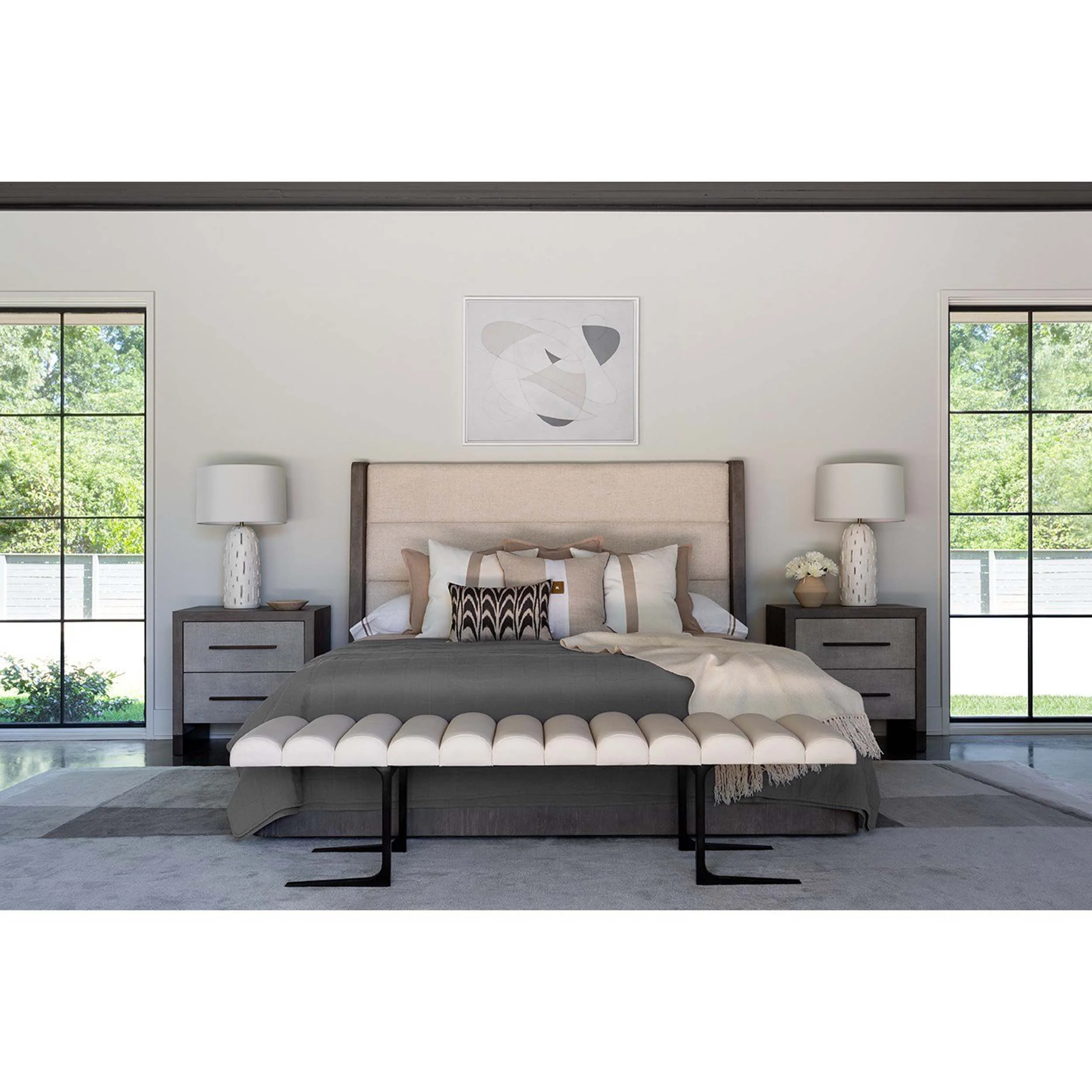 Erin Night Table, Weathered Oak - Image 4