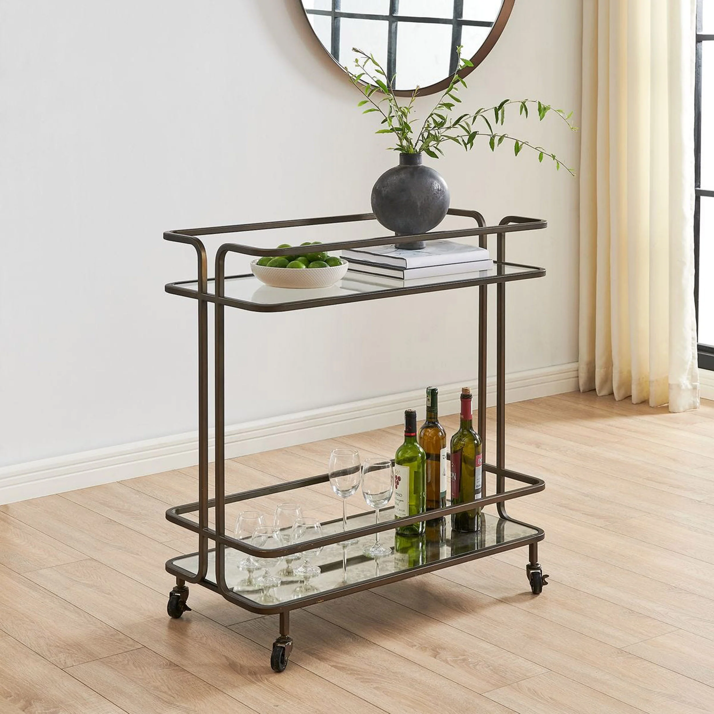 Erivo Bar Cart, Bronze - Image 6
