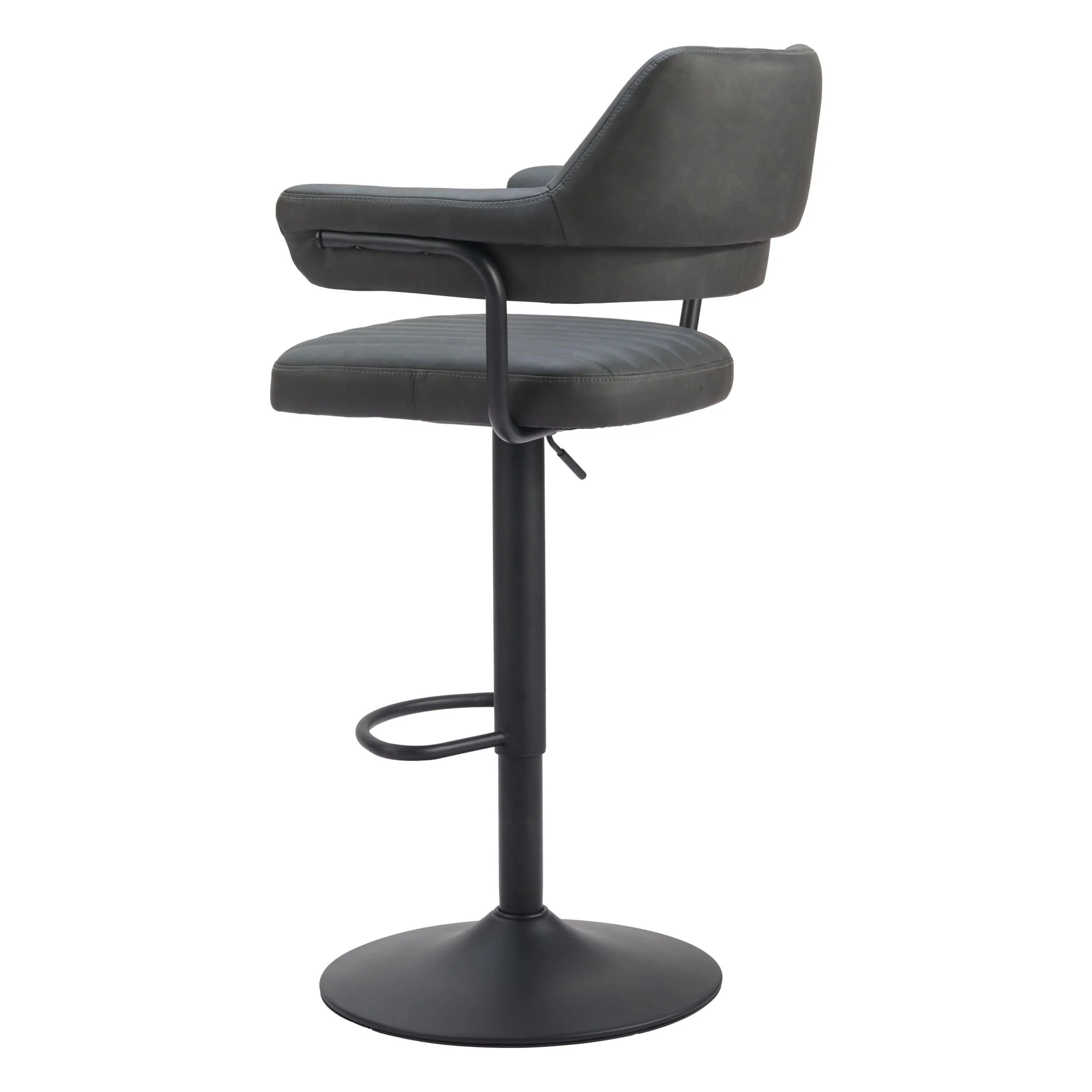 Erret Bar Stool, Gray - Image 5