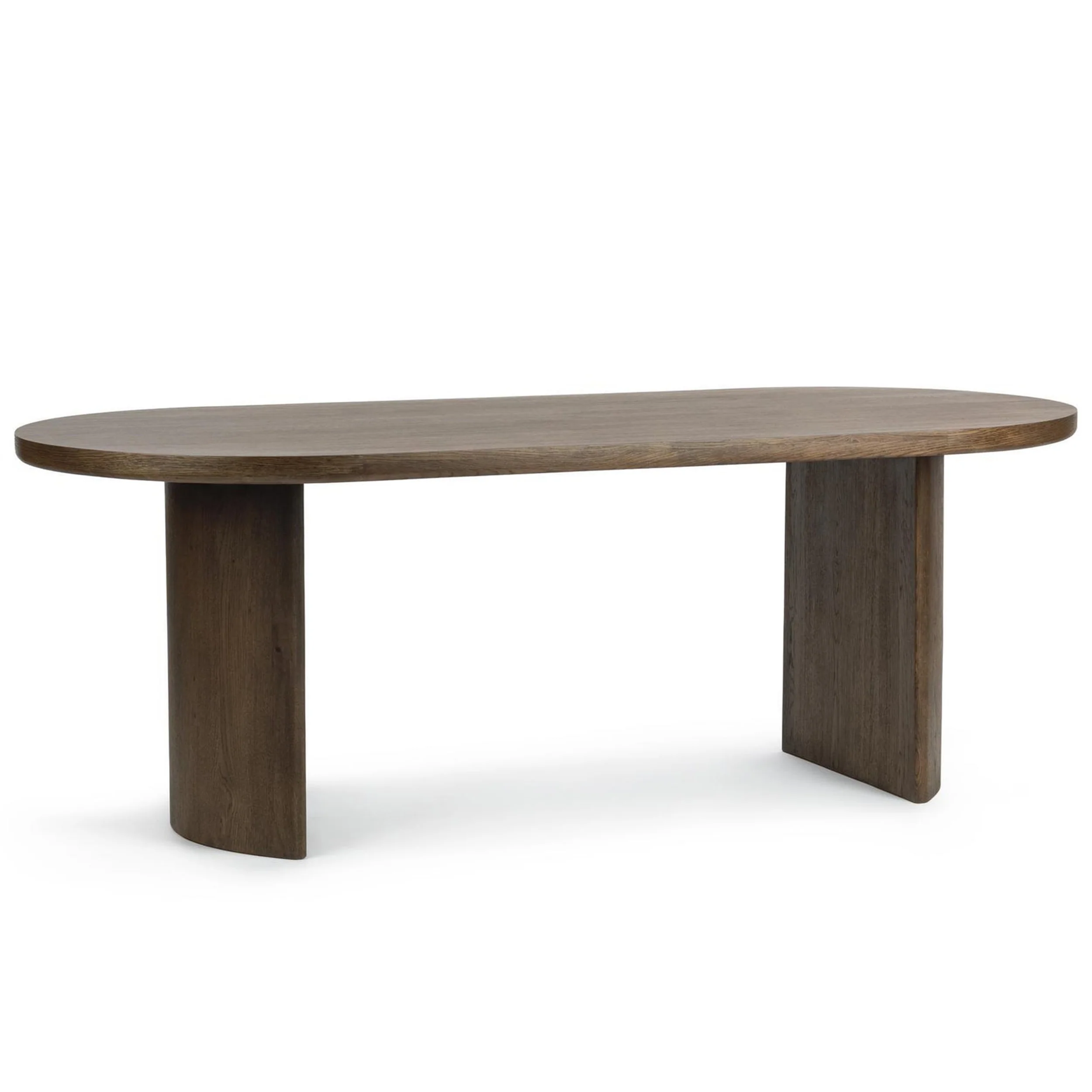 Estelle Oval Dining Table, Soft Cocoa