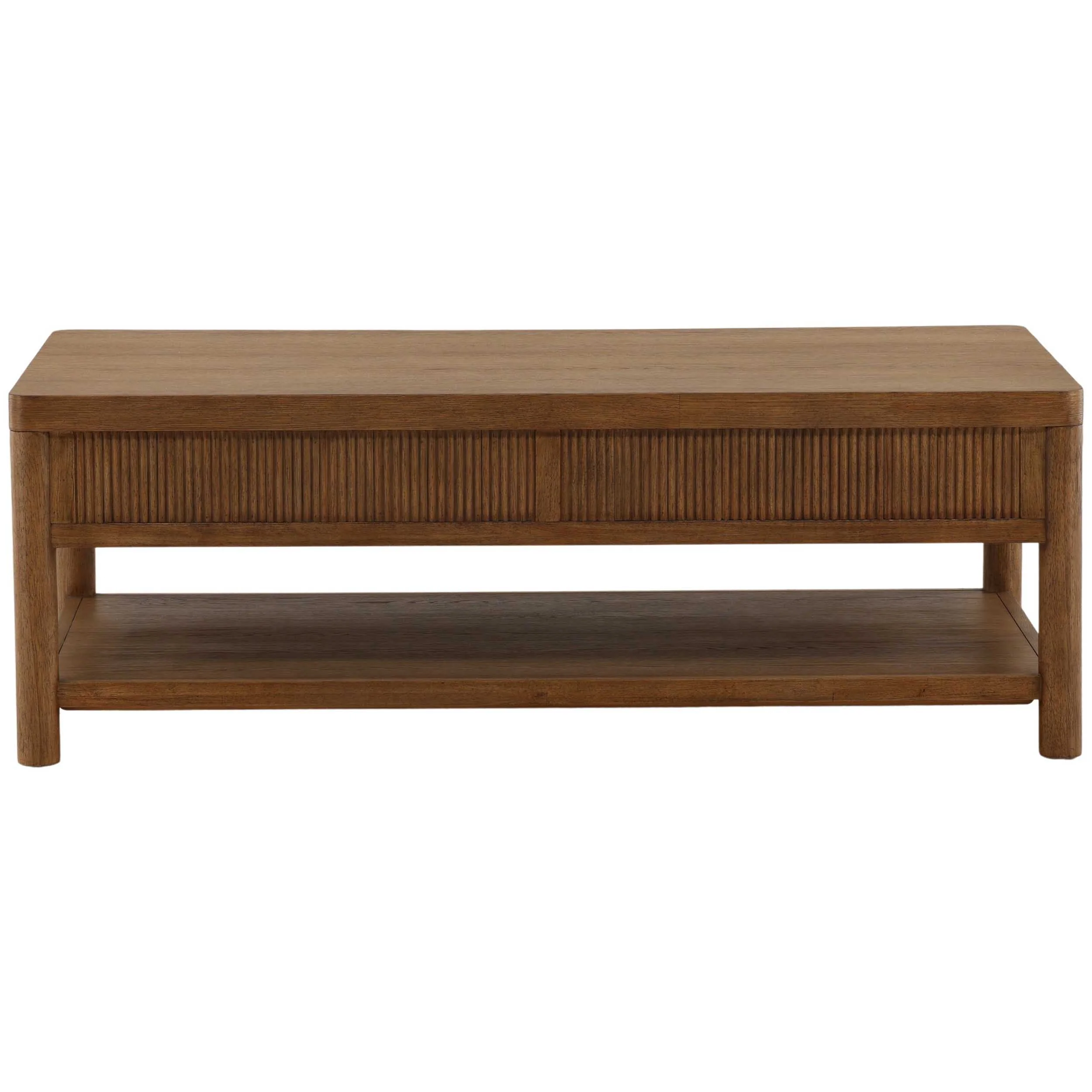 Estrada Coffee Table, Dark Brown - Image 4