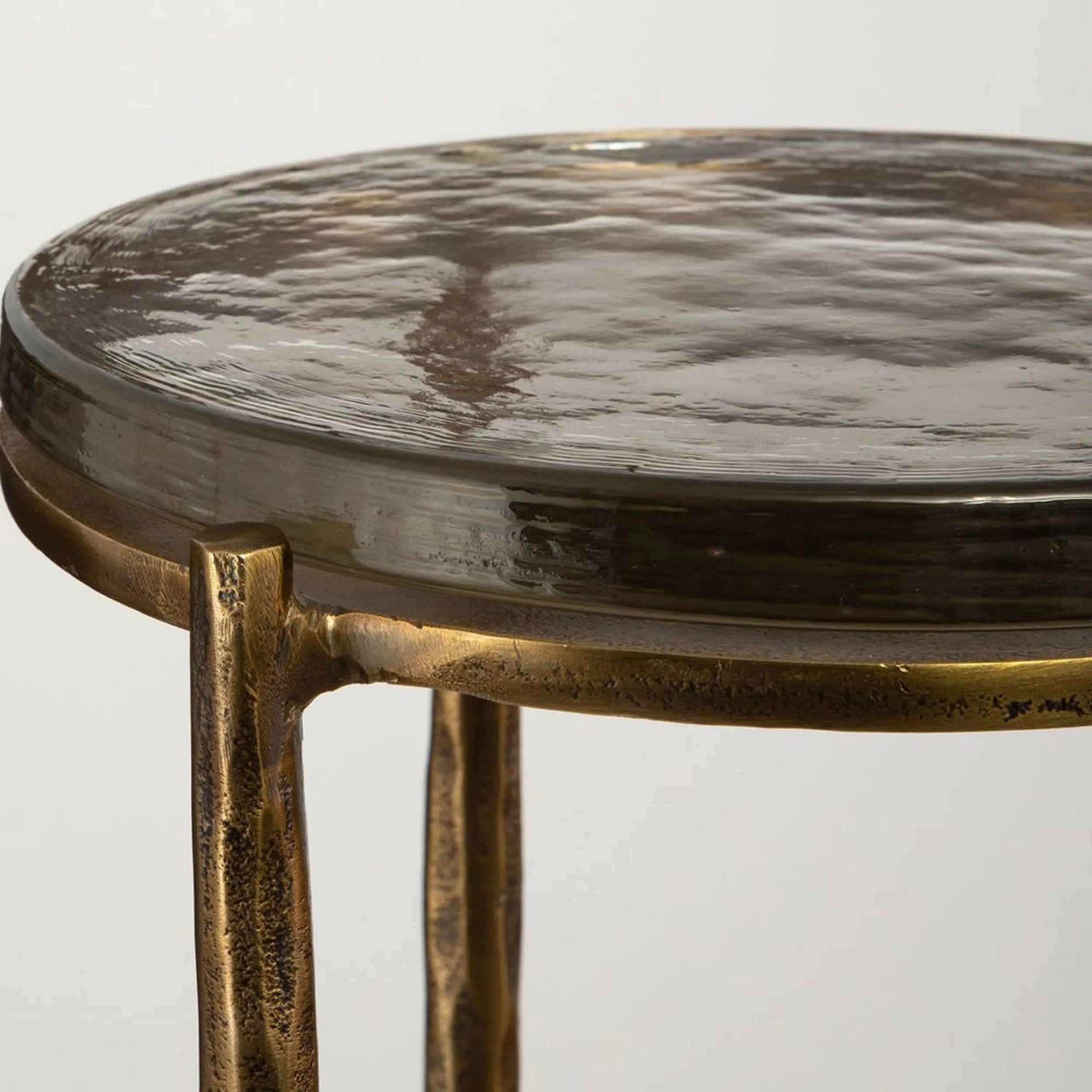 Eternity Accent Table, Brass - Image 3