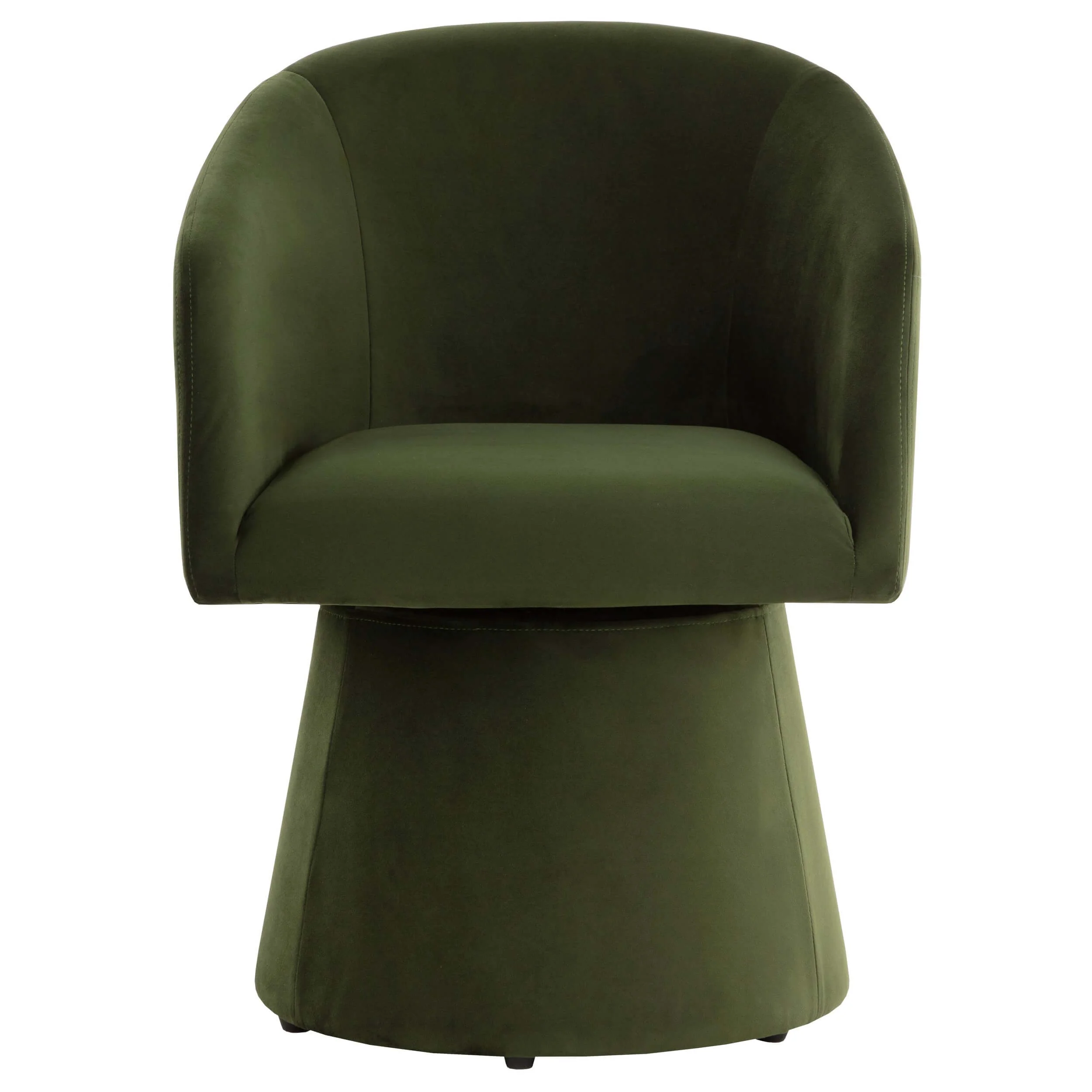 Etta Swivel Dining Chair, Moss Green, Set of 2 - Image 2