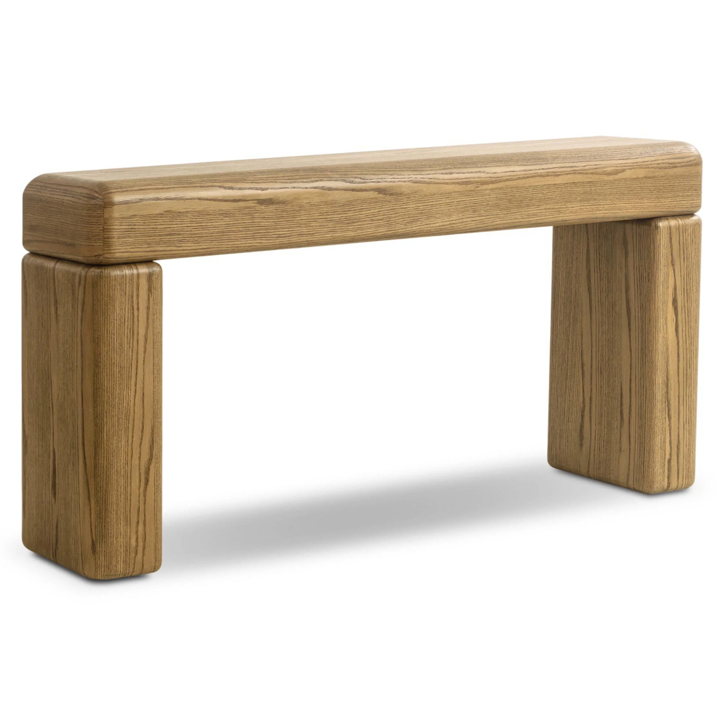 Eva Console Table, Drifted Oak by Four Hands