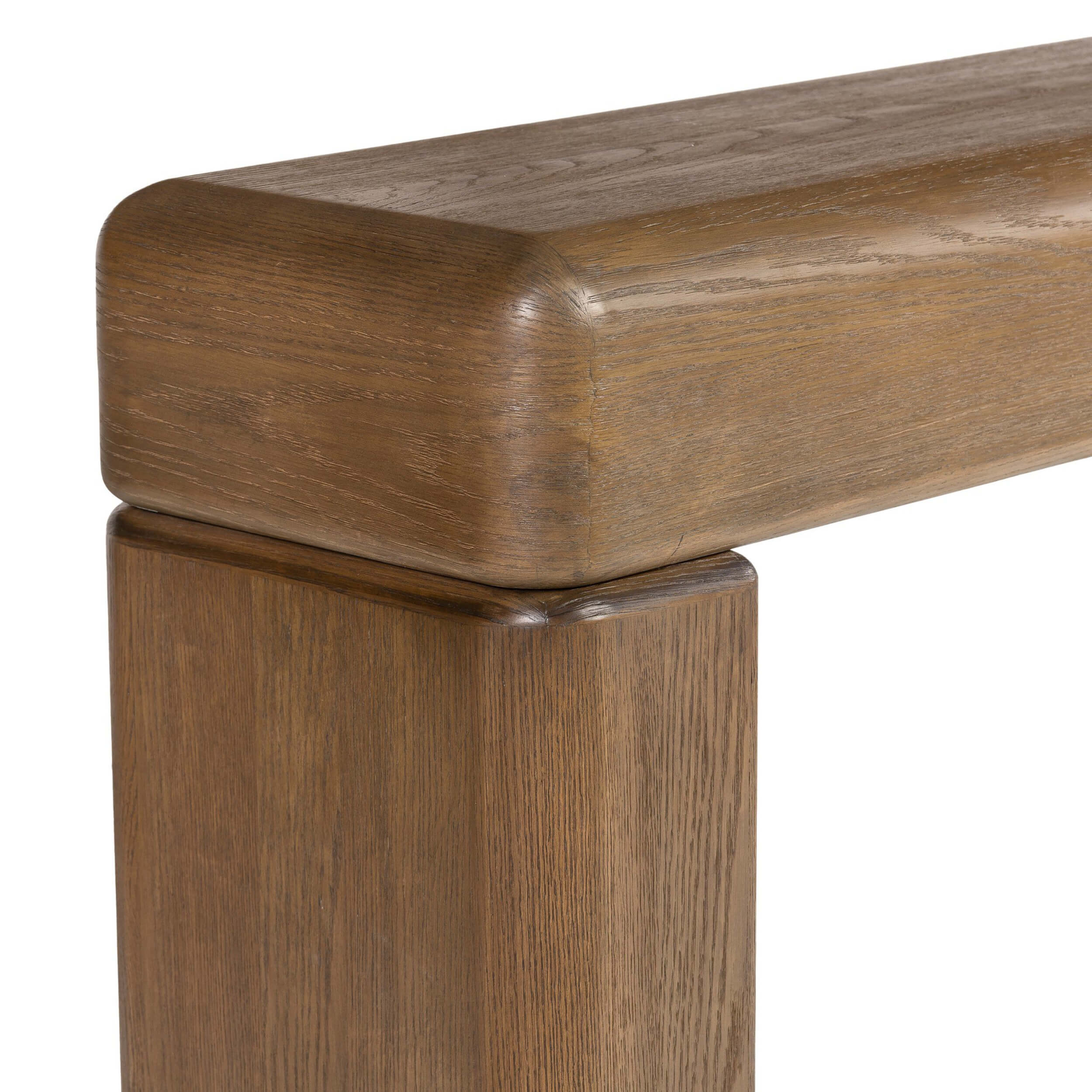 Eva Console Table, Drifted Oak by Four Hands - Image 10
