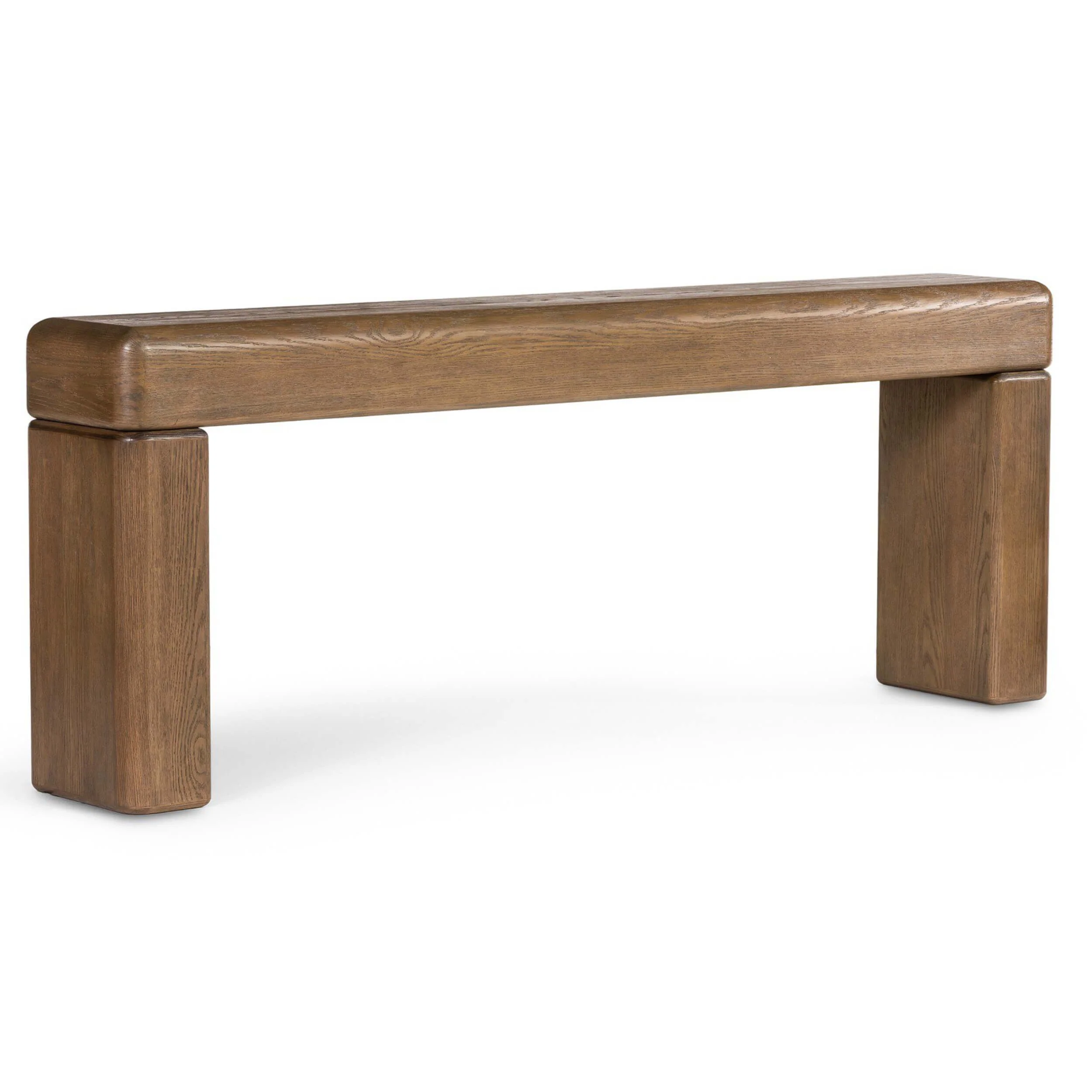 Eva Console Table, Drifted Oak by Four Hands - Image 2