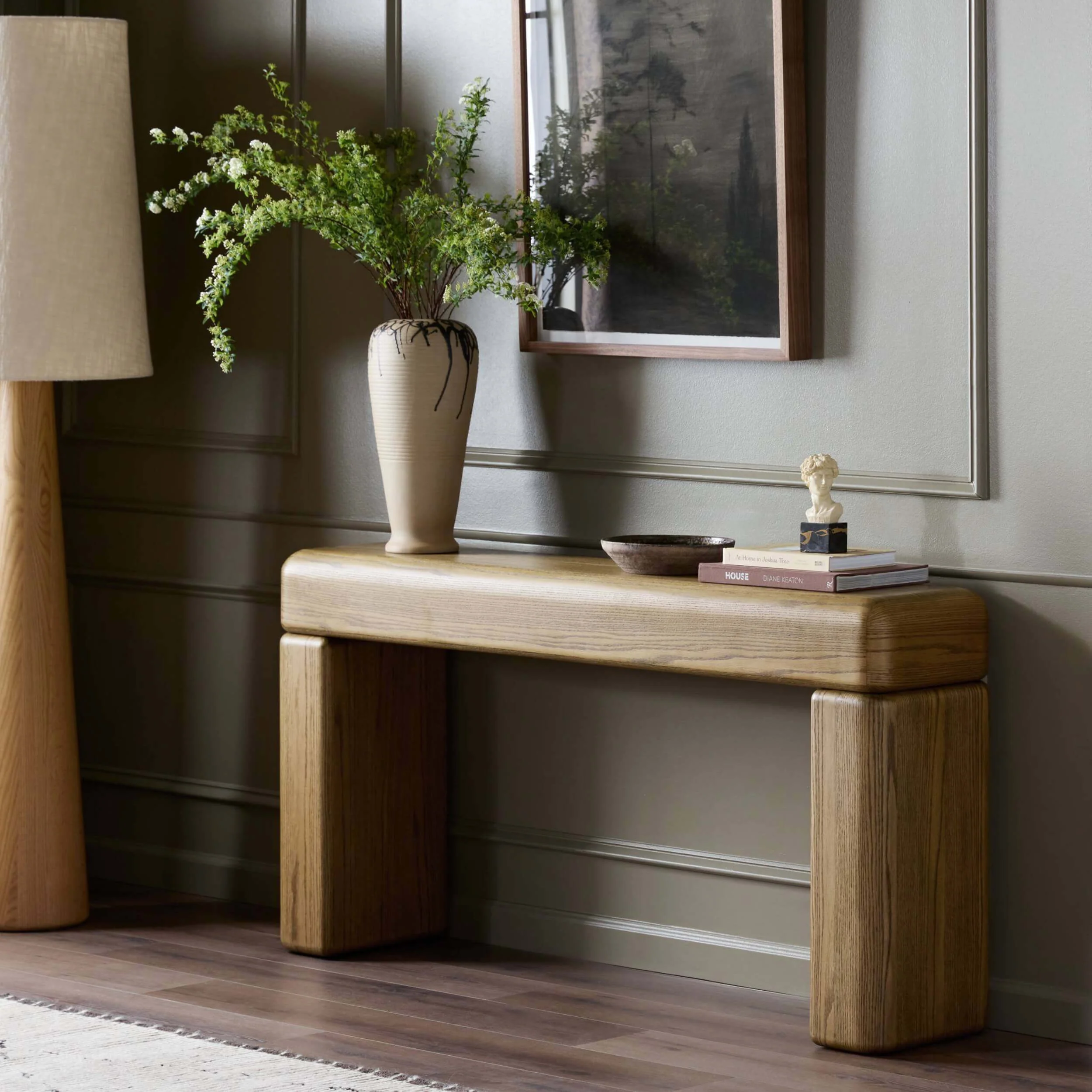 Eva Console Table, Drifted Oak by Four Hands - Image 7